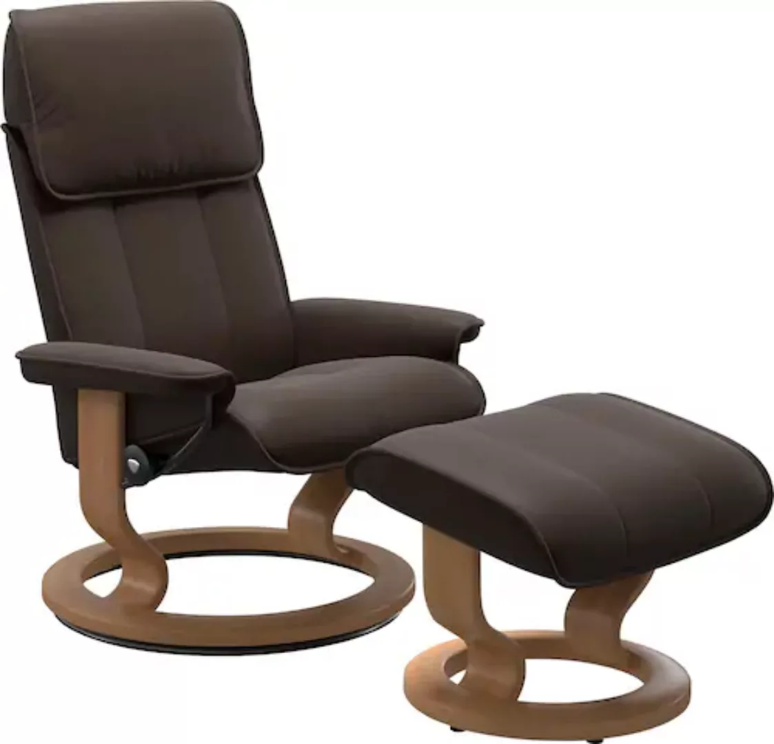 Stressless Relaxsessel "Admiral", mit Classic Base, Größe M & L, Gestell Ei günstig online kaufen