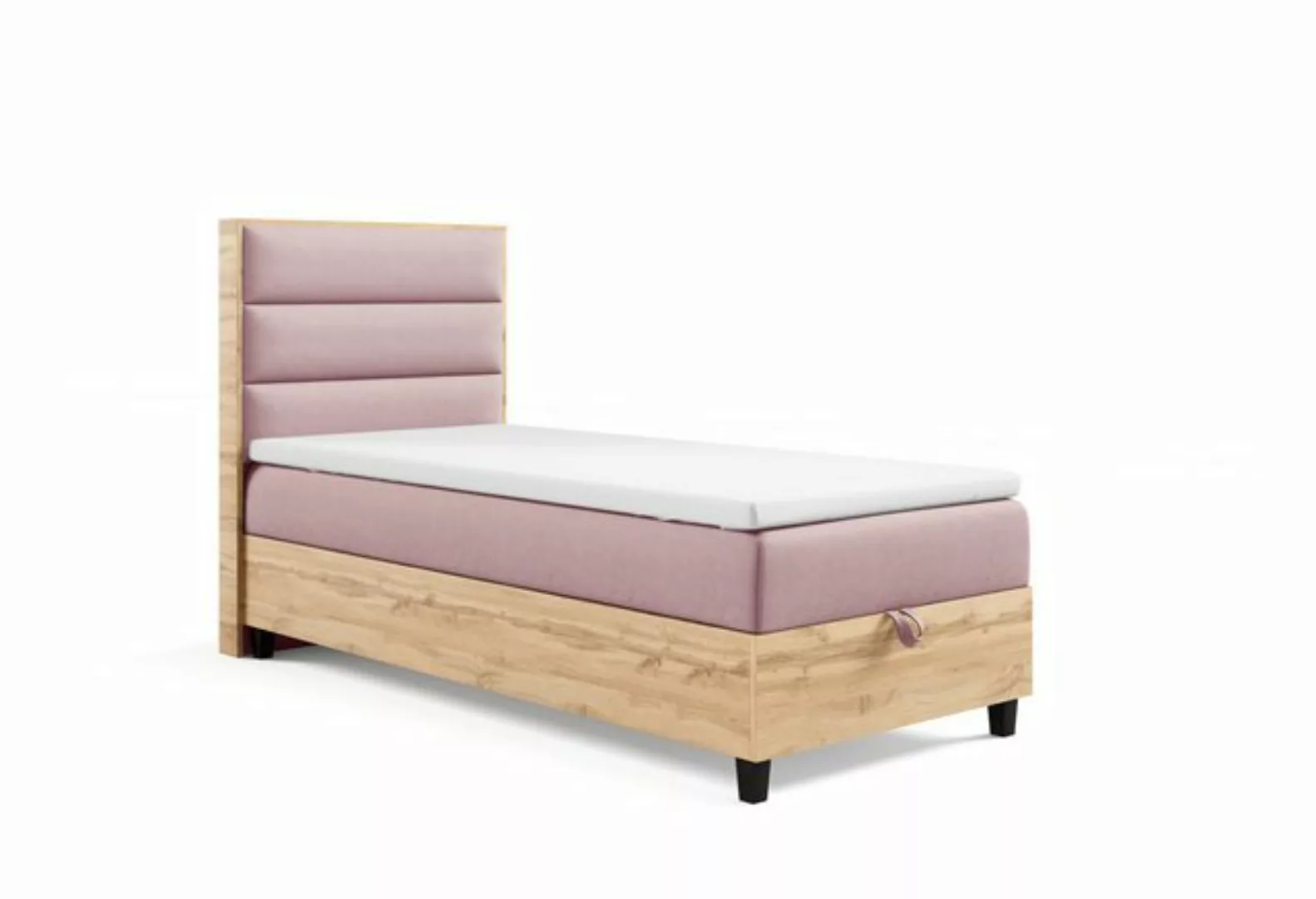 Best for Home Boxspringbett mit Bettkasten Trinity K-1 PLATE SINGLE Bonellf günstig online kaufen