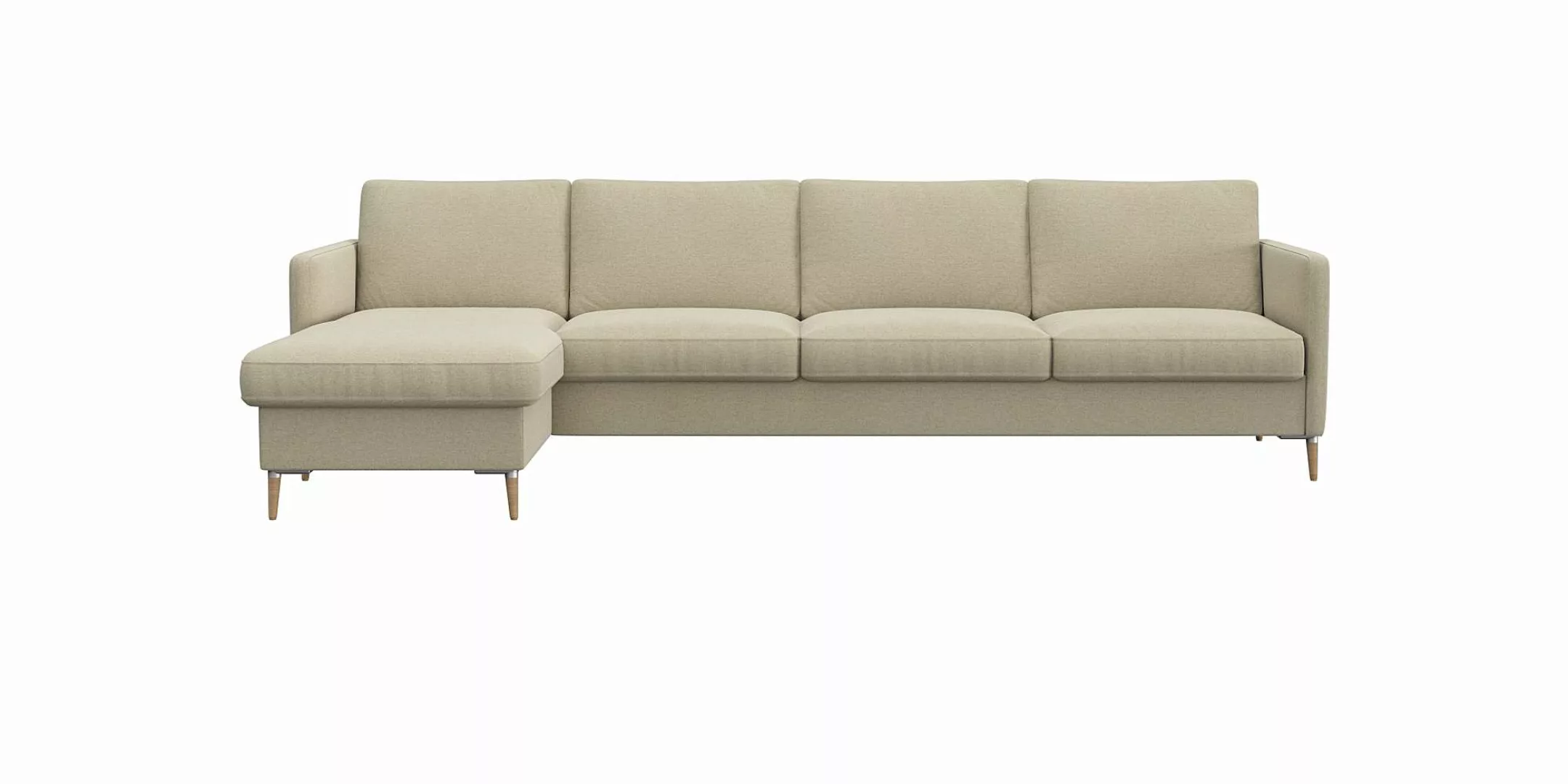 FLEXLUX Ecksofa »Fiore, L-Form, bequem und komfortabel durch hochwertigem S günstig online kaufen