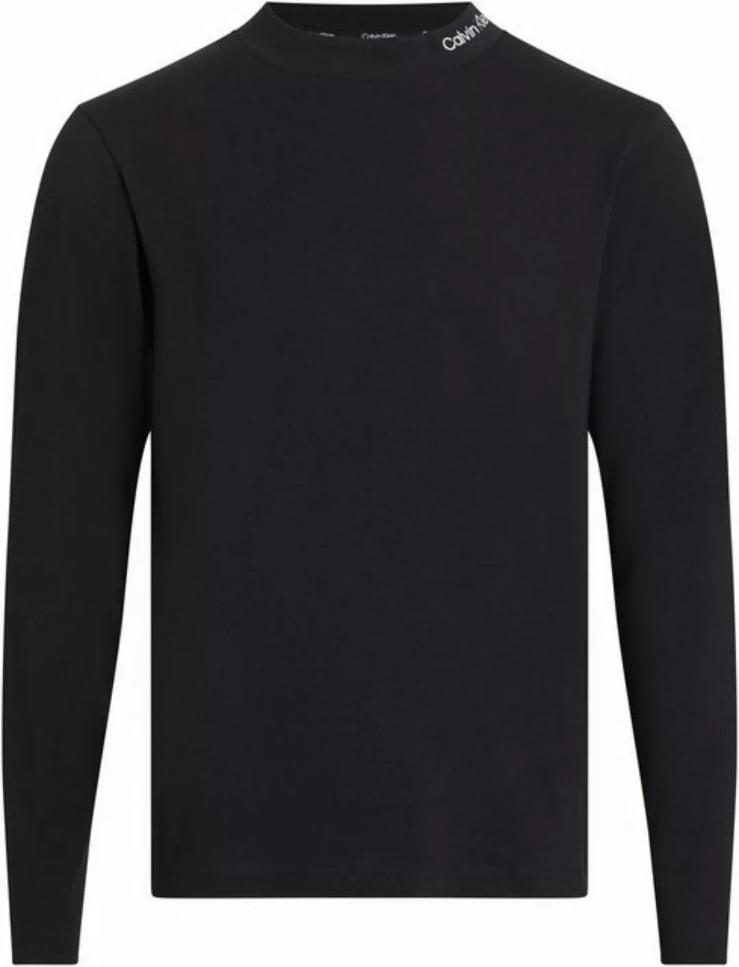 Calvin Klein Big&Tall Langarmshirt BT_LOGO MOCK NECK LS T-SHIRT günstig online kaufen