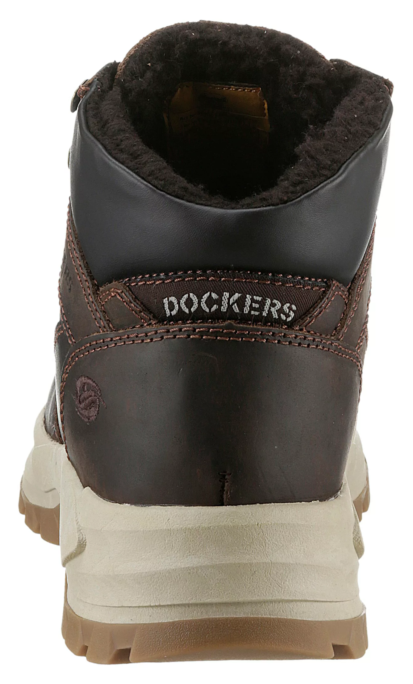 Dockers by Gerli Winterstiefel, High Top Sneaker, Schnürboots mit weich gep günstig online kaufen