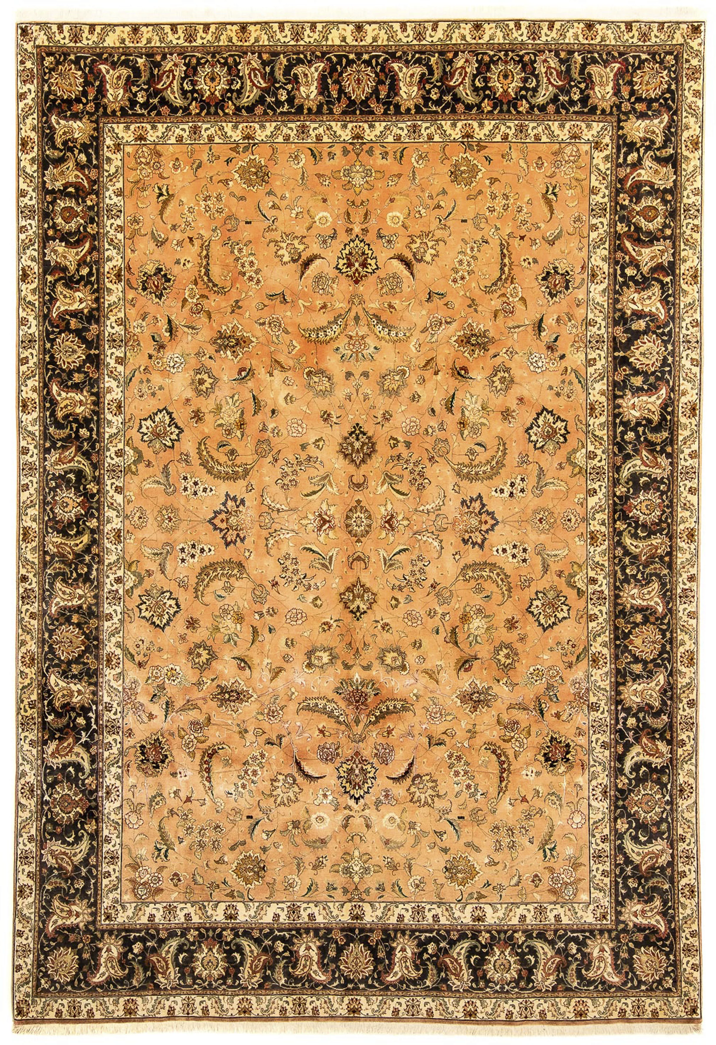 morgenland Orientteppich »Perser - Täbriz - Royal - 346 x 255 cm - hellbrau günstig online kaufen