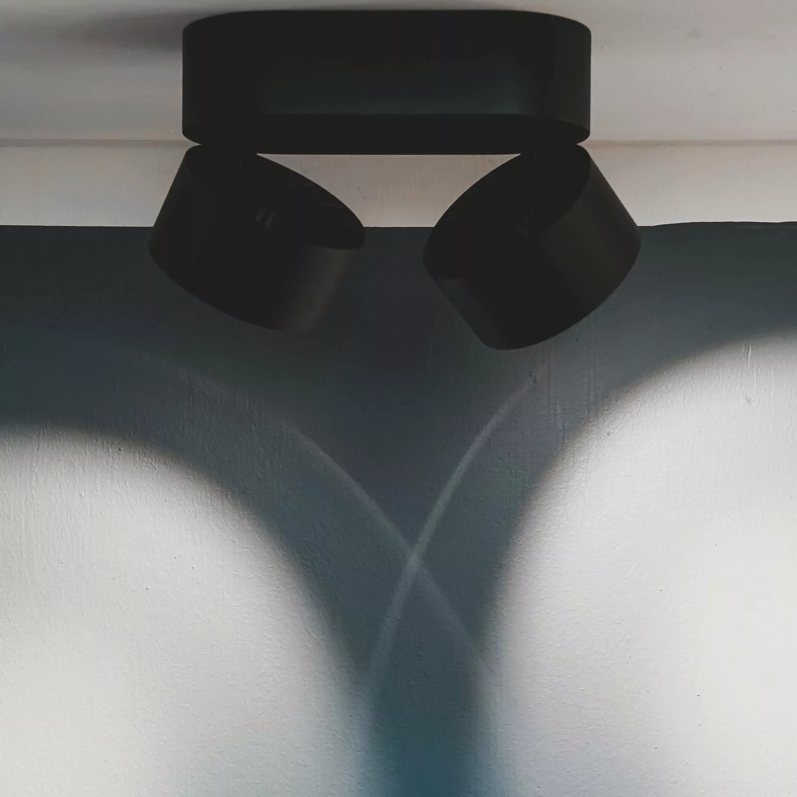 LOOM DESIGN Aim LED-Deckenspot zweiflammig schwarz günstig online kaufen