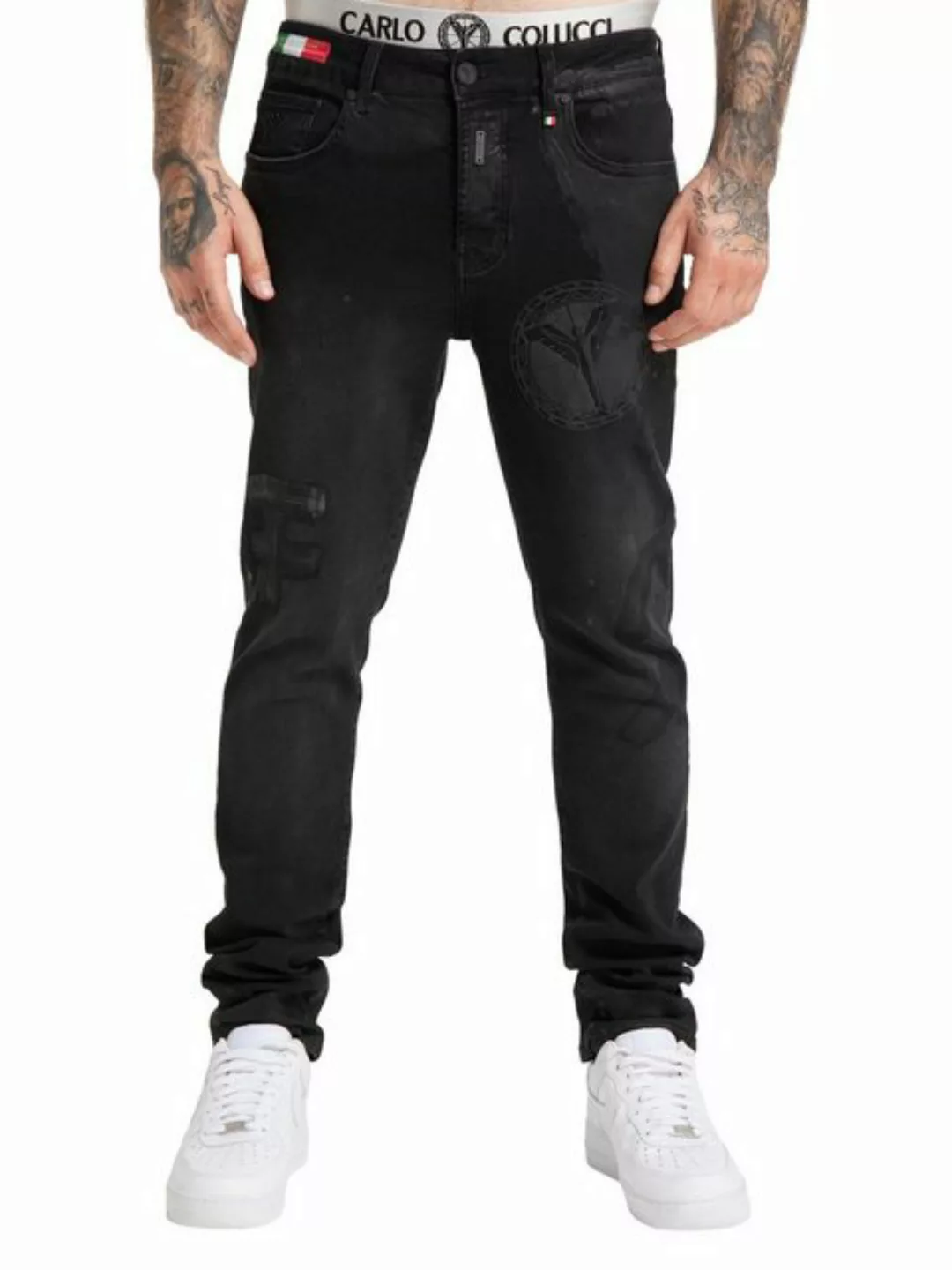 CARLO COLUCCI 5-Pocket-Jeans Cecchelin 34W günstig online kaufen