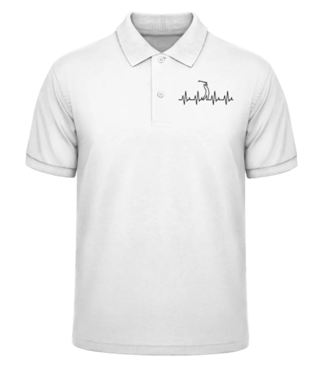 Golf Herzschlag · Männer Poloshirt Fein-Piqué günstig online kaufen