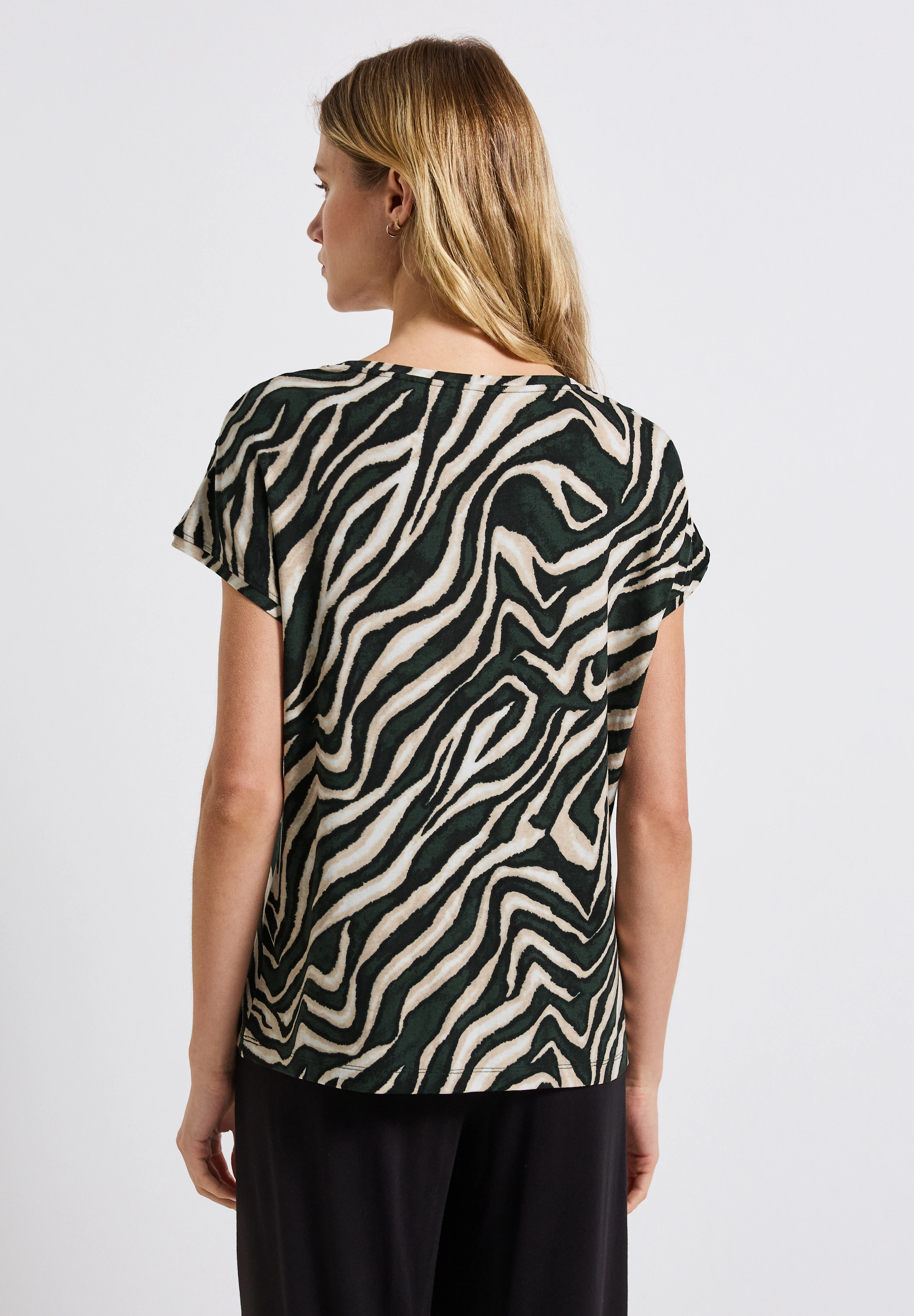 STREET ONE Shirttop mit All-Over Print günstig online kaufen