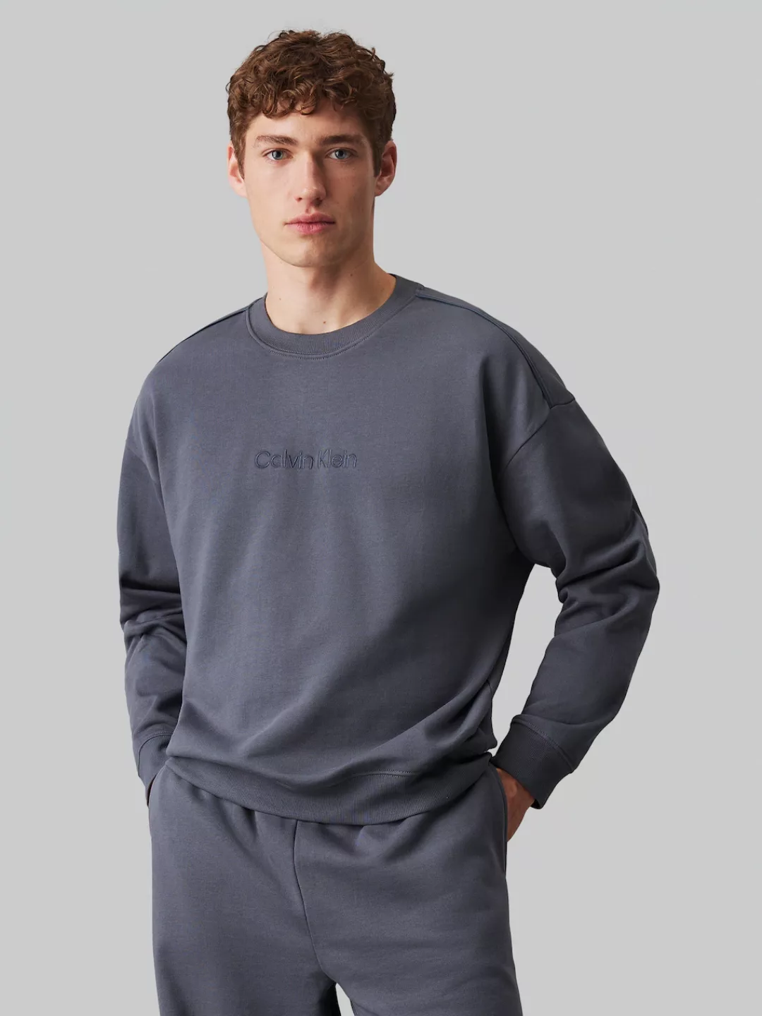 Calvin Klein Underwear Sweatshirt L/S SWEATSHIRT mit Logo-Stickerei günstig online kaufen