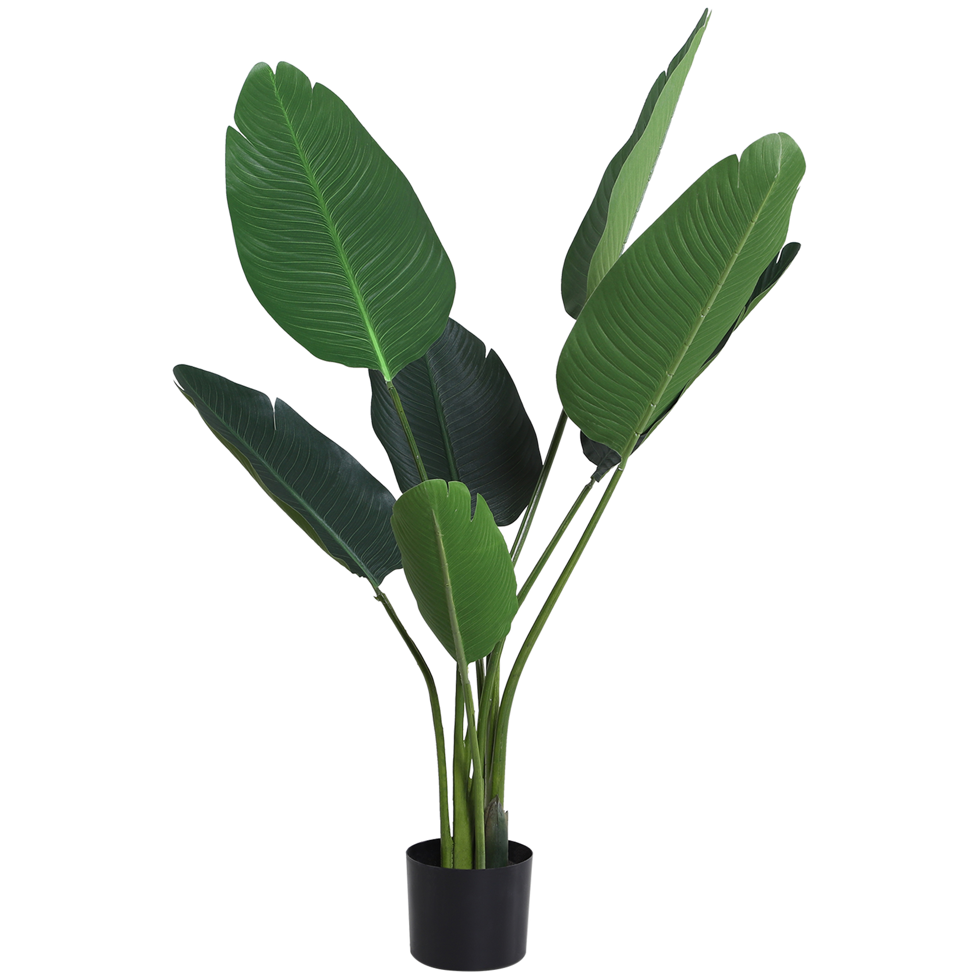 Outsunny Künstliche Paradiesvogel-Pflanze Hoch 120 cm, Künstliche Strelitzi günstig online kaufen