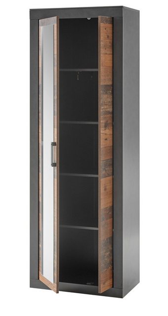 Furn.Design Garderobenschrank Ward (Schuhschrank in Used Wood mit grau, 65 günstig online kaufen