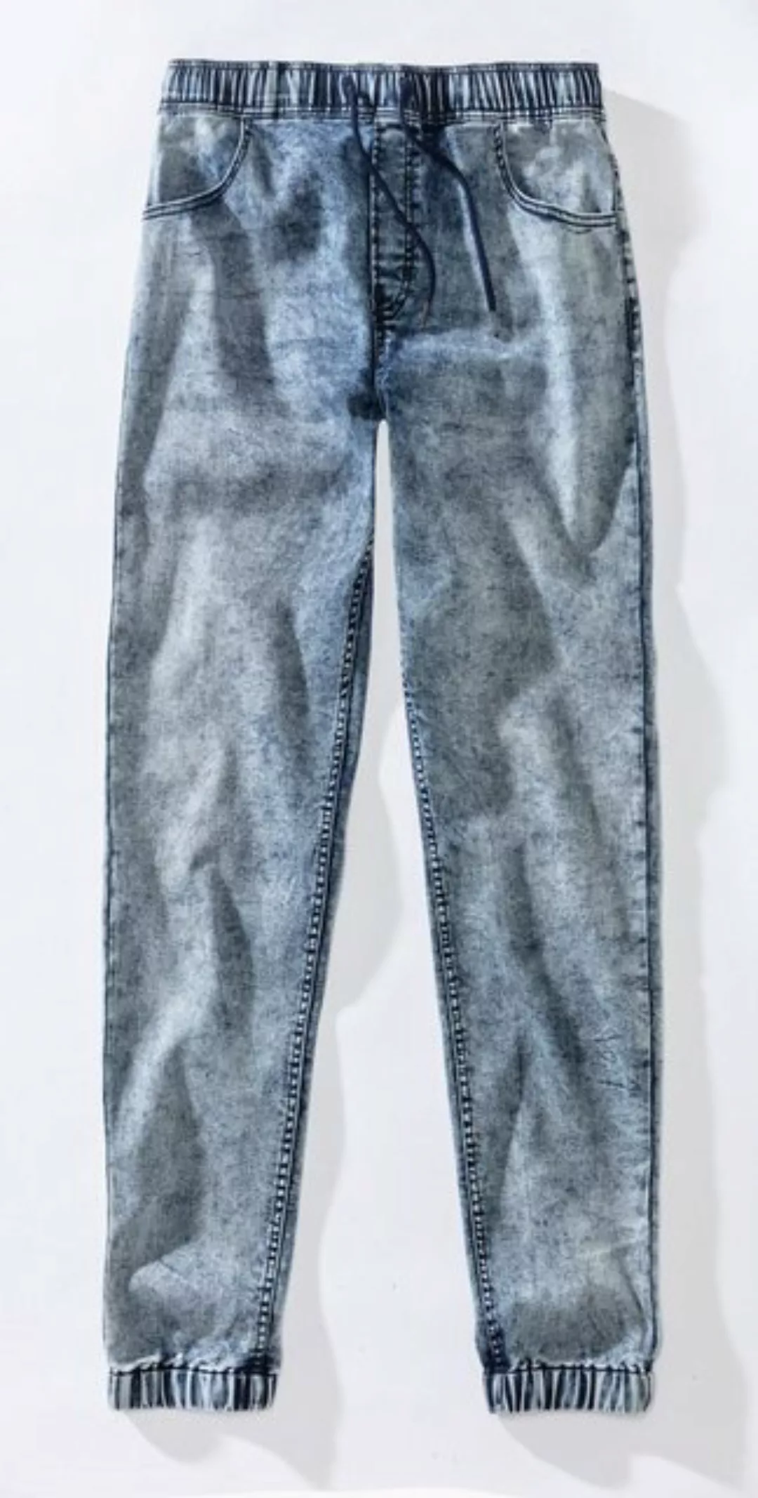 Buffalo Schlupfjeans, elastische Joggpants, moonwashed günstig online kaufen