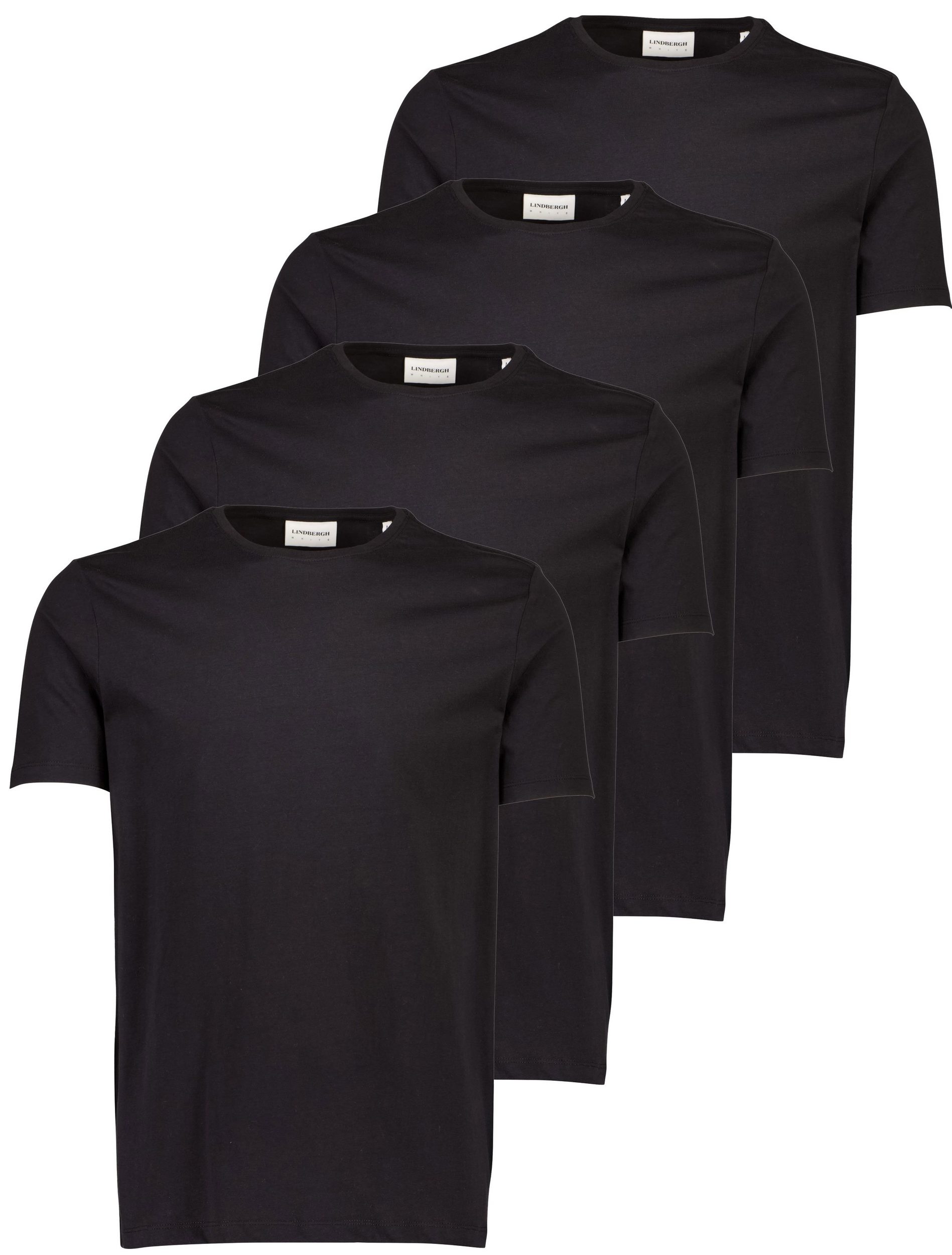 LINDBERGH T-Shirt, (Packung, 4 tlg.), mit Rundhalsausschnitt im 4-er Pack günstig online kaufen