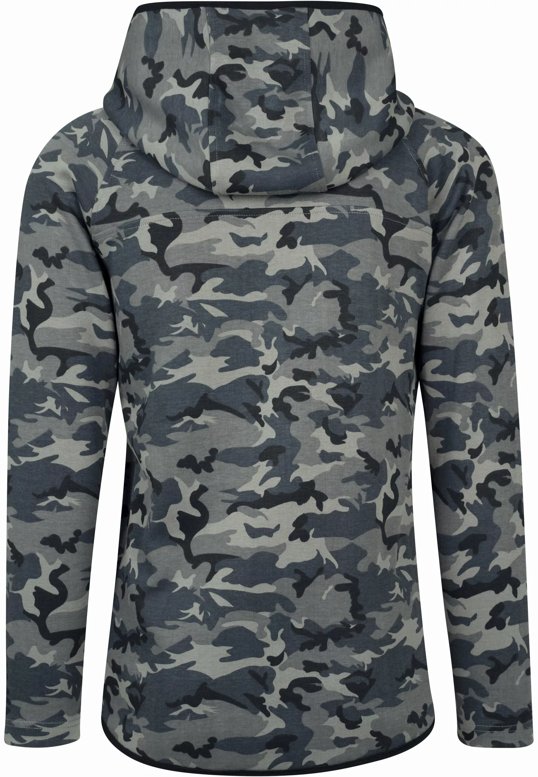 URBAN CLASSICS Allwetterjacke "Urban Classics Herren Interlock Camo Zip Jac günstig online kaufen