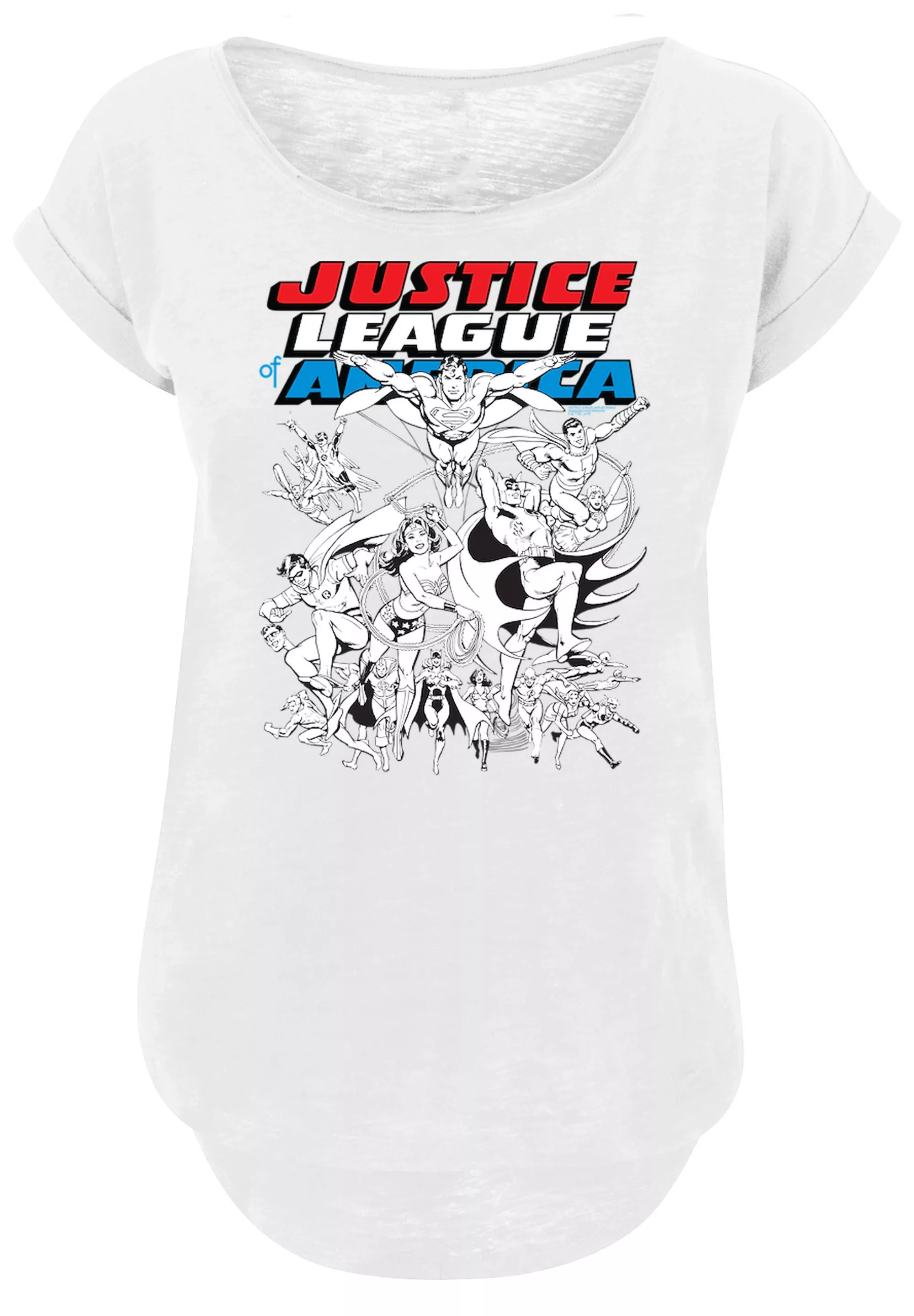 F4NT4STIC T-Shirt "DC Comics Justice League of America", Damen,Premium Merc günstig online kaufen