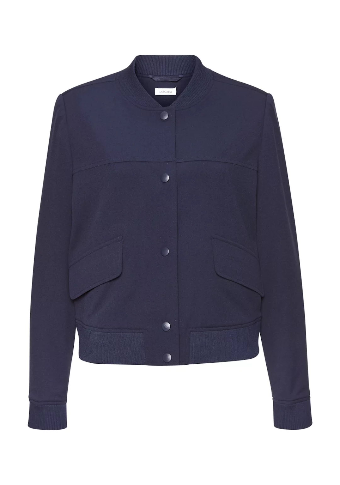LASCANA Bomberjacke, mit Druckknöpfen, Kurzjacke, sportlich-chic günstig online kaufen