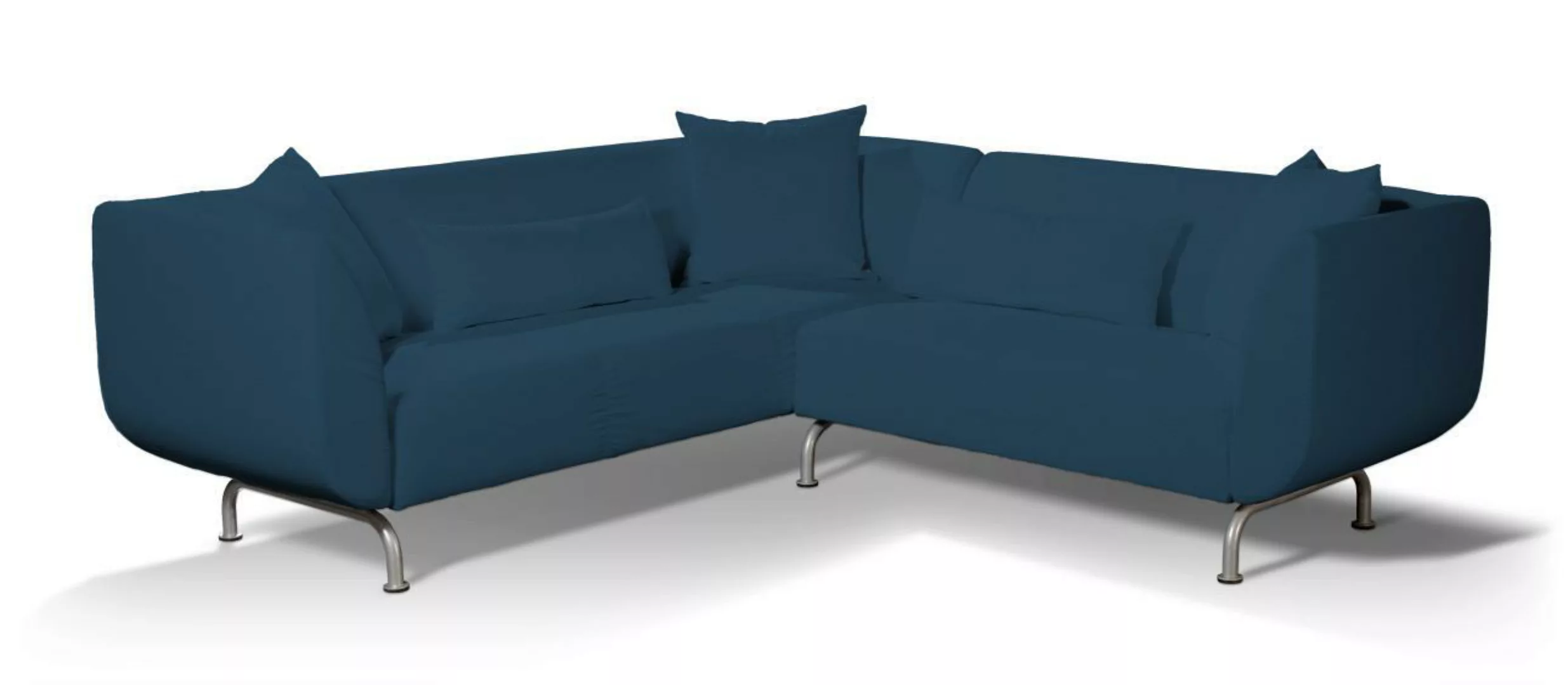 Bezug für Strömstad 3+2-Sitzer Sofa, marinenblau , Bezug für Stromstad 3+2- günstig online kaufen