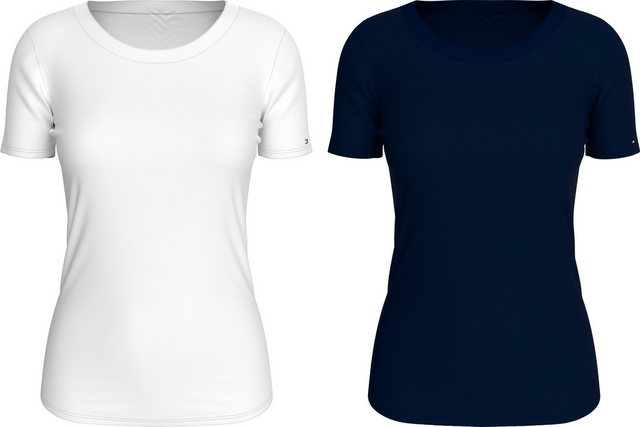 Tommy Hilfiger Underwear T-Shirt (Packung, 2-tlg., 2er) mit Logostickerei günstig online kaufen