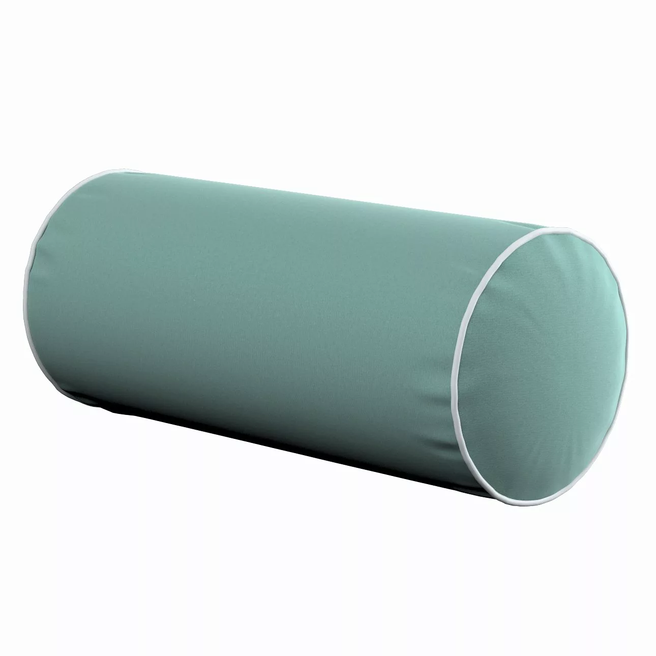 Einfache Nackenrolle mit Einfassband, mintgrün, Ø16 x 40 cm, Velvet (704-18 günstig online kaufen