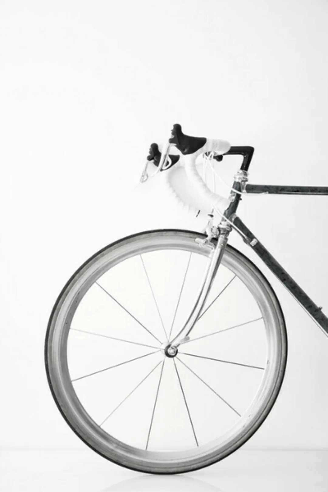 Poster / Leinwandbild - Ride My Bike - Black & White Edition günstig online kaufen