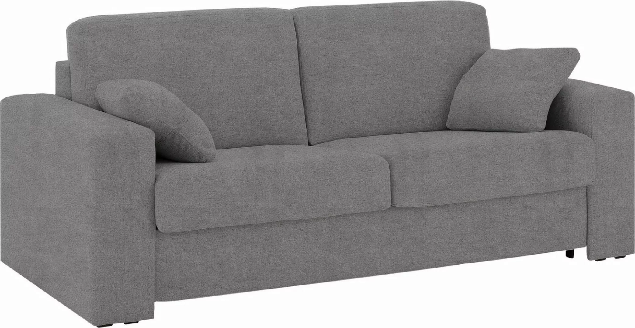 Home affaire Schlafsofa Roma Matratzenhöhe 14 cm, Dauerschlaffunktion, mit günstig online kaufen