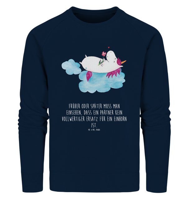 Mr. & Mrs. Panda Longpullover Größe XL Einhorn Verliebt - French Navy - Ges günstig online kaufen