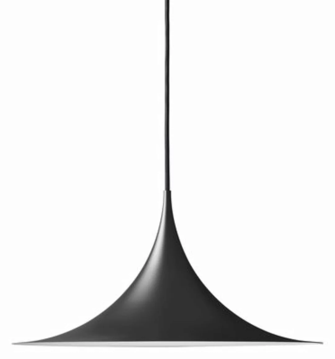 Pendelleuchte Semi metall schwarz Ø 47 cm - Neuauflage von 1968 - Gubi - Sc günstig online kaufen