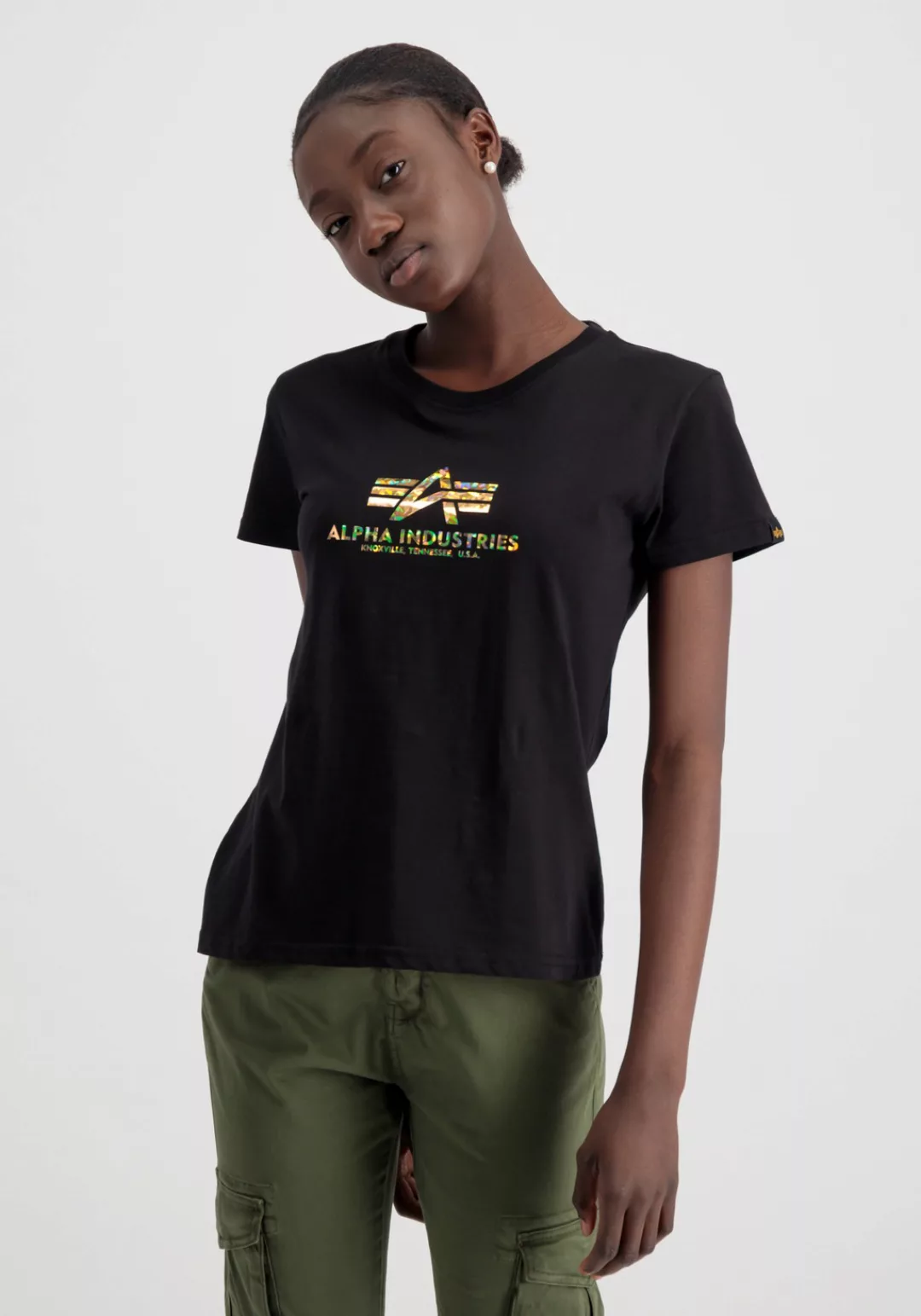 Alpha Industries T-Shirt "Alpha Industries Women - T-Shirts New Basic T Hol günstig online kaufen