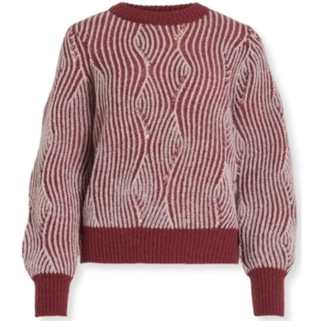 Vila  Pullover Nanna Knit - Beet Red günstig online kaufen