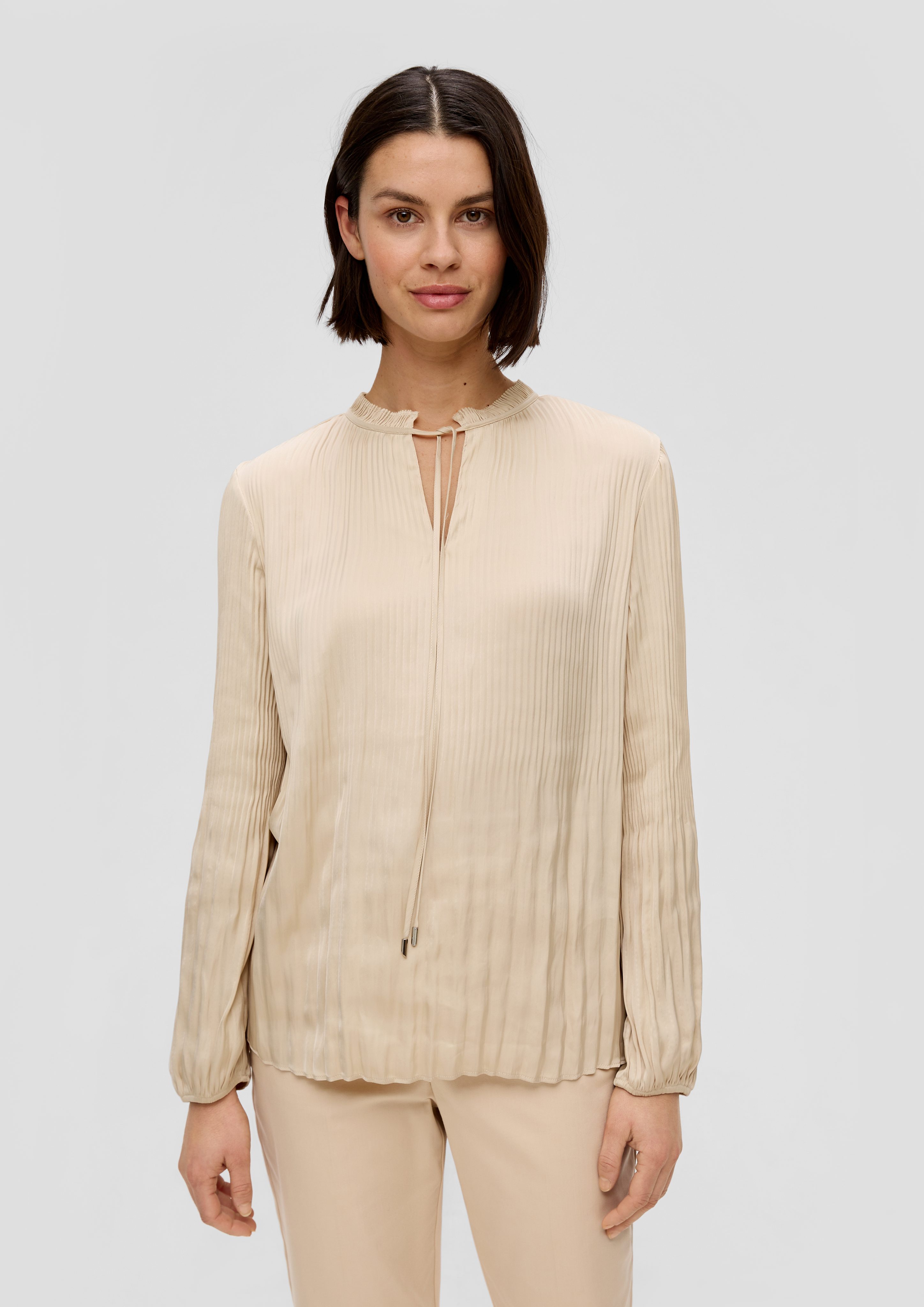 s.Oliver BLACK LABEL Langarmbluse Bluse mit günstig online kaufen