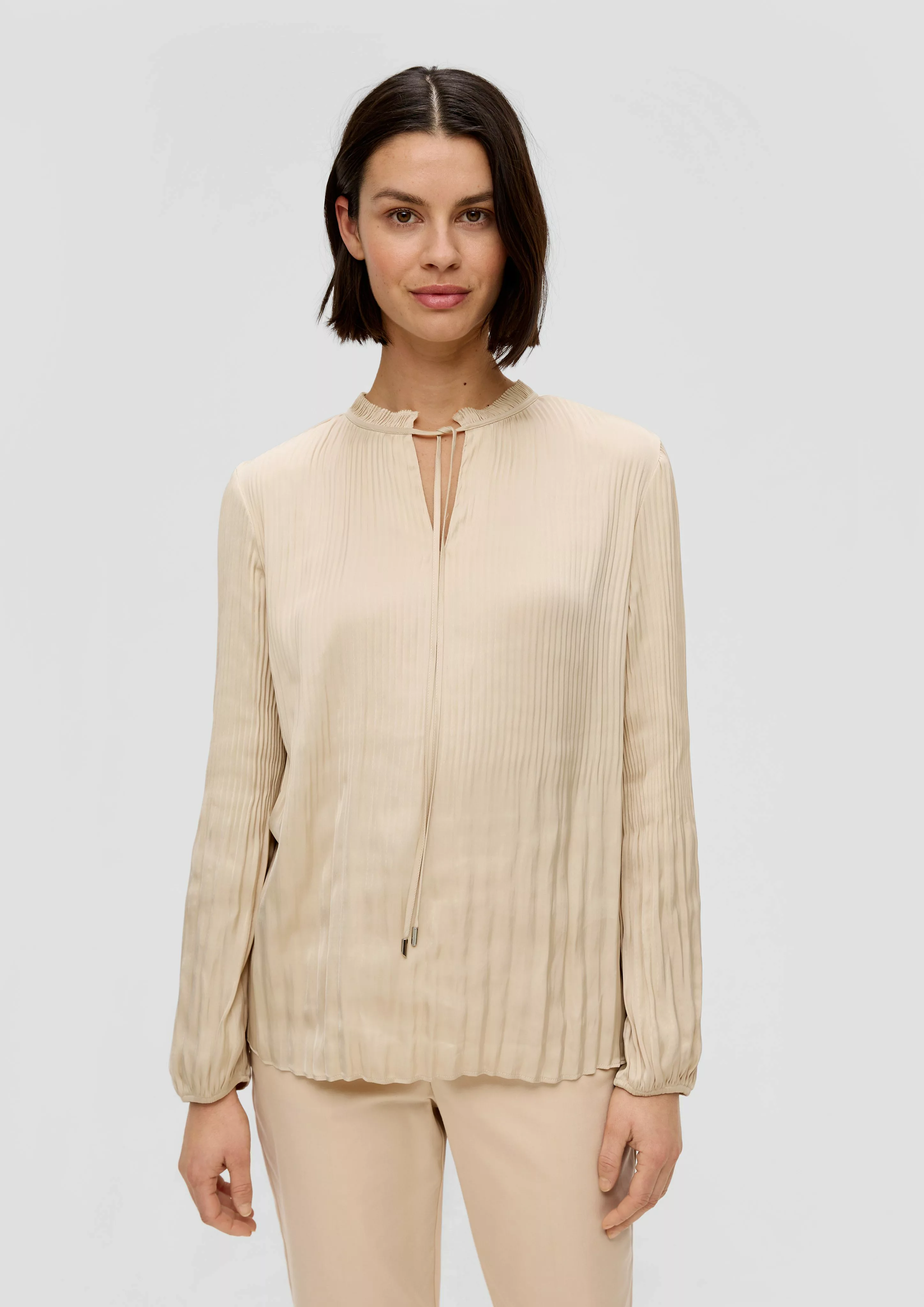 s.Oliver BLACK LABEL Langarmbluse Bluse mit günstig online kaufen