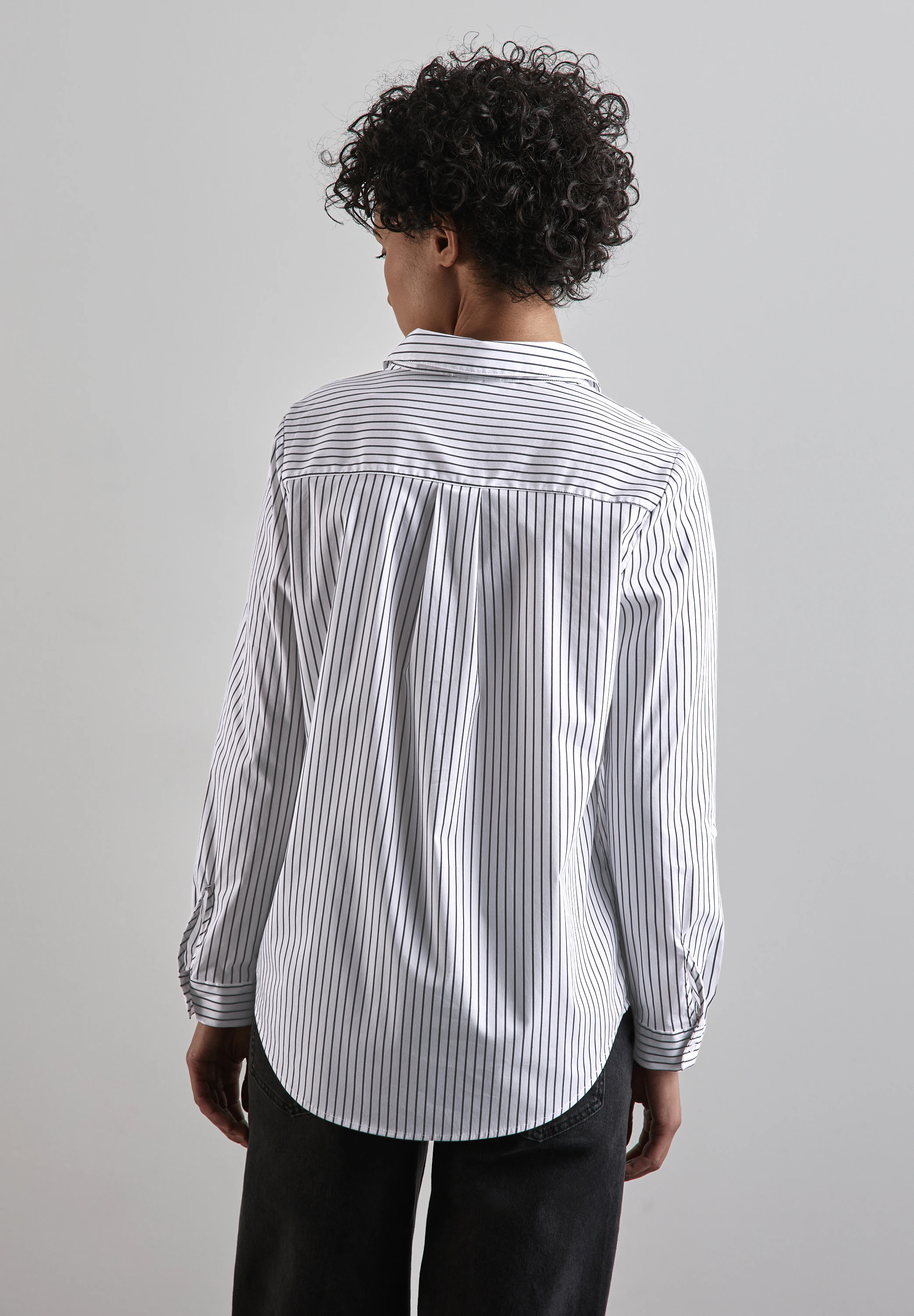 STREET ONE Longbluse, aus Baumwolle mit Stretchanteil günstig online kaufen