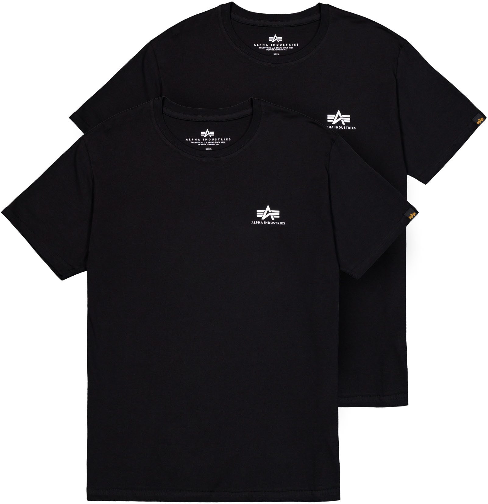 Alpha Industries T-Shirt "Basic T-Shirt SL 2 Pack T-Shirt" günstig online kaufen