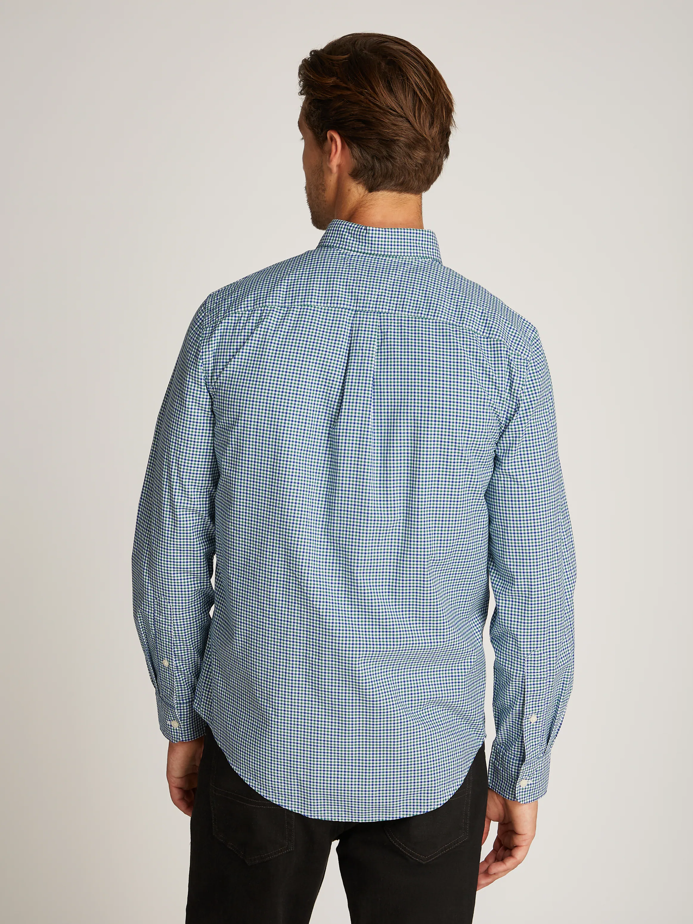 Tommy Hilfiger Businesshemd FLEX POPLIN GINGHAM RF SHIRT mit Karomuster günstig online kaufen