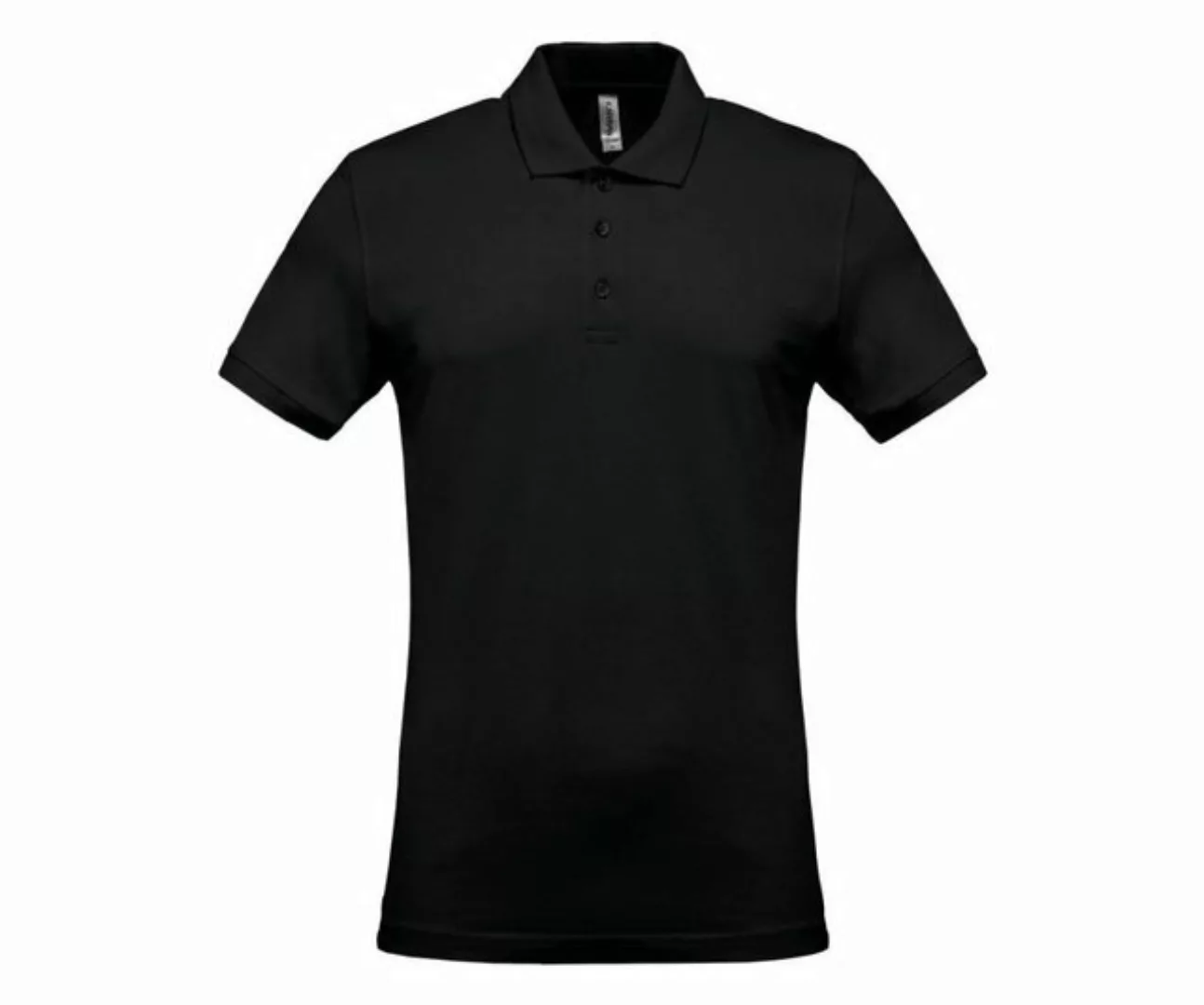 Kariban Poloshirt Herren Pique Baumwolle Kurzarm Basic Polohemd günstig online kaufen
