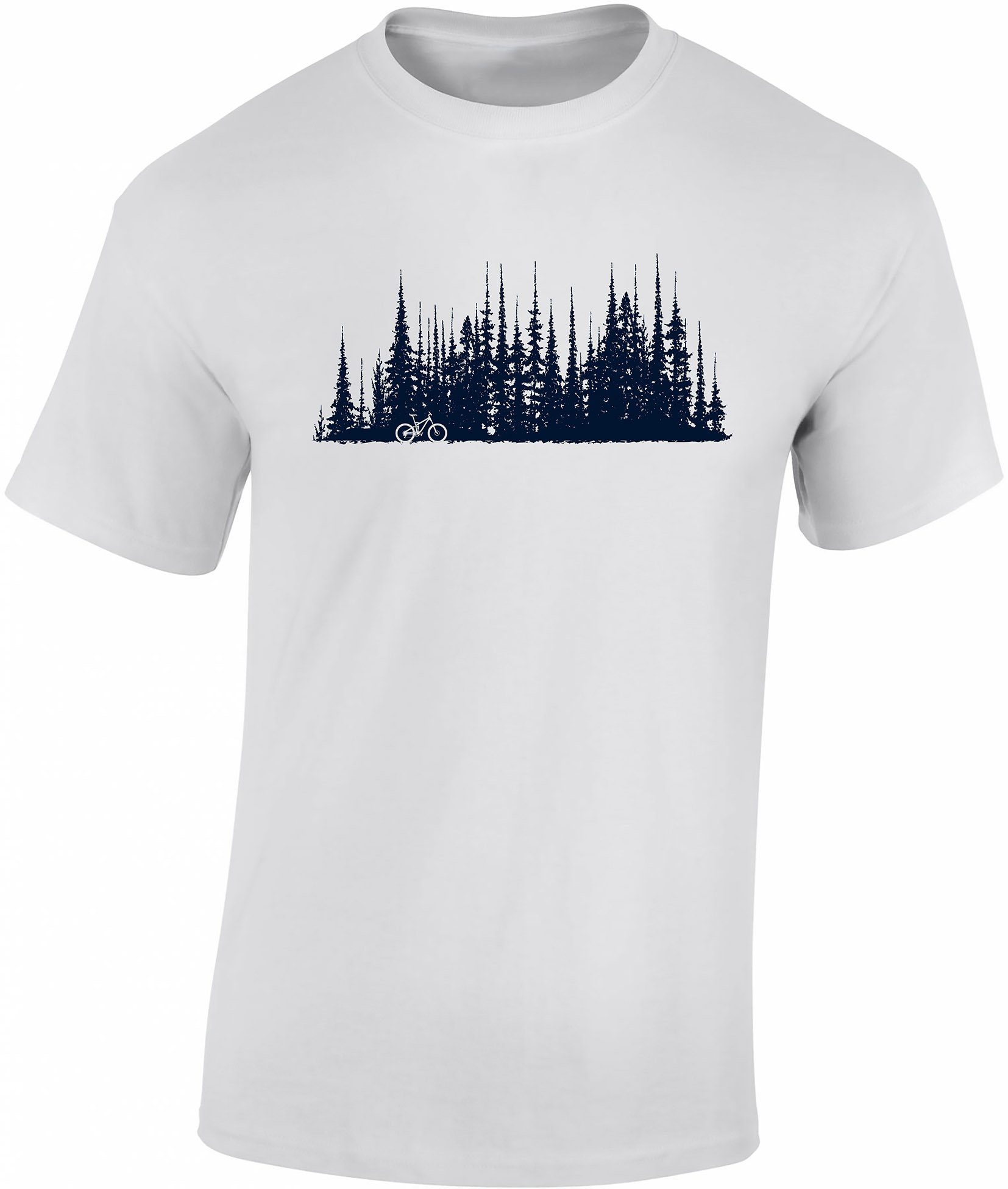 Baddery Print-Shirt Fahrrad T-Shirt: "MTB Hardtail", günstig online kaufen