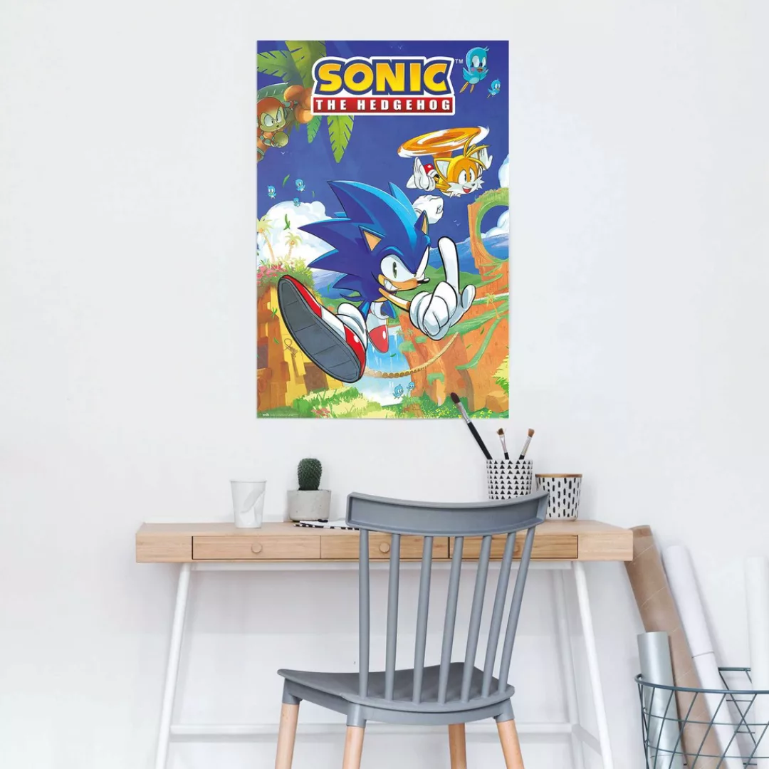 Reinders Poster "Sonic the Hedgehog - sonic & tails" günstig online kaufen
