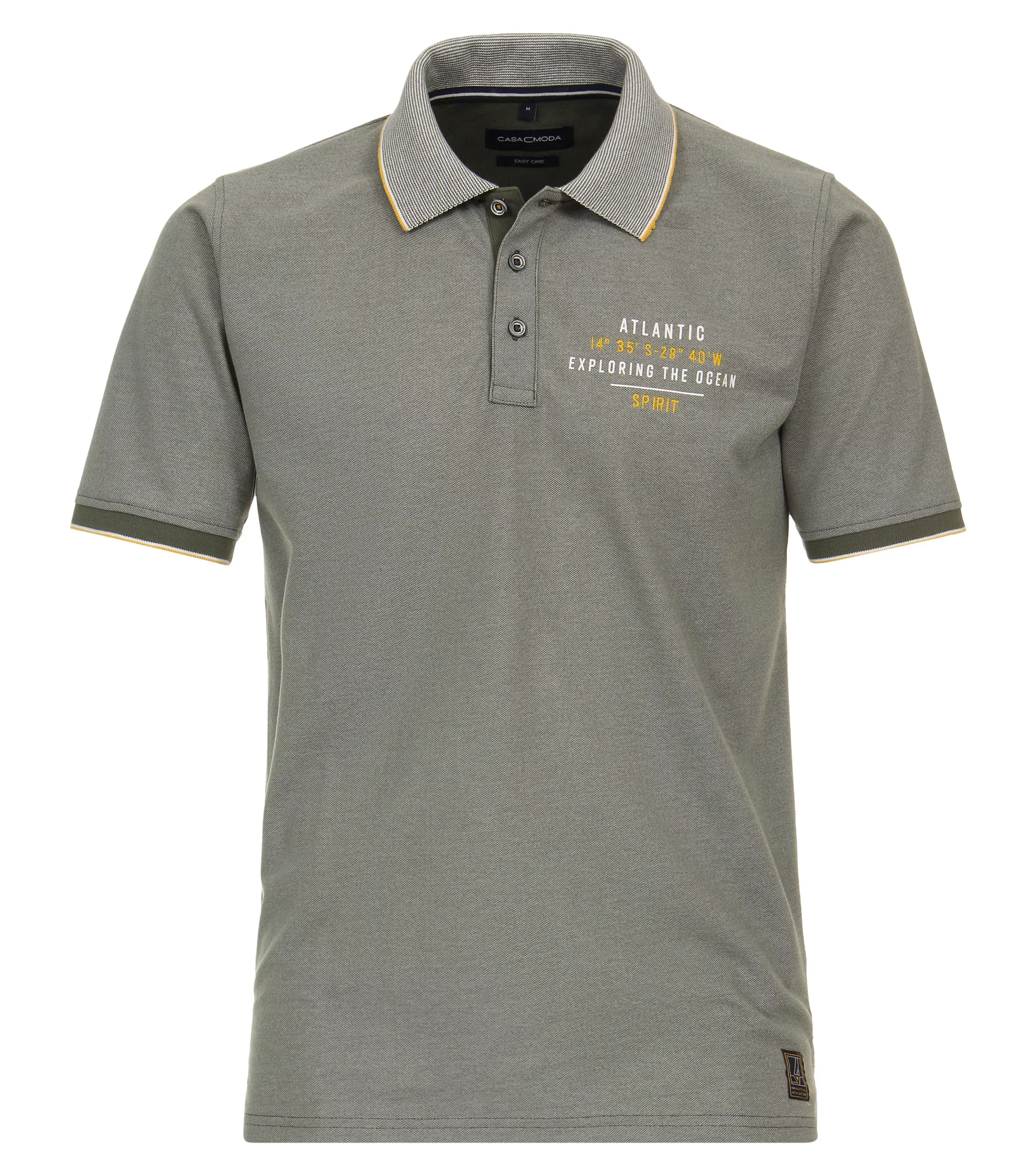 CASAMODA Poloshirt "CASAMODA Polo-Shirt uni" günstig online kaufen