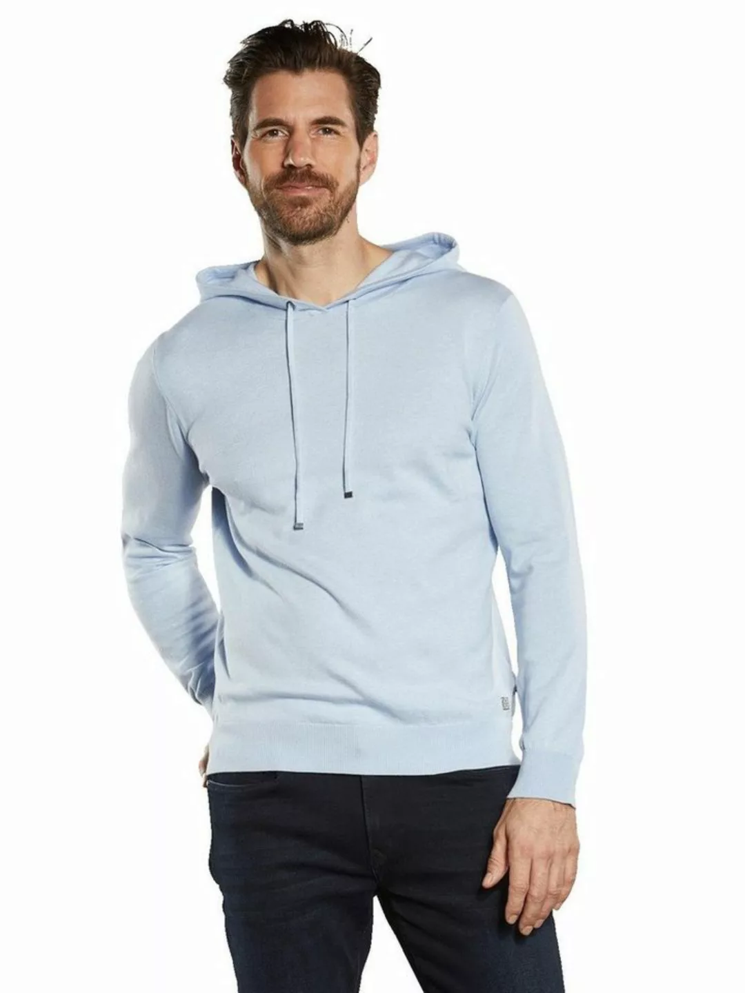 ENGBERS GERMANY Rundhalspullover Sweatshirt mit Seidenanteil günstig online kaufen