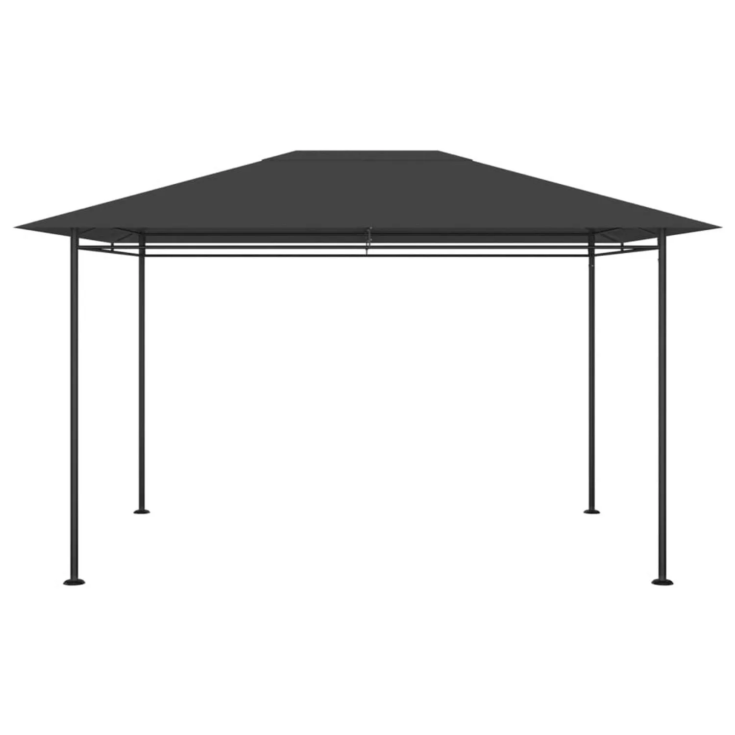 Pavillon 4x3x2,7 M Anthrazit 180 G/m² günstig online kaufen