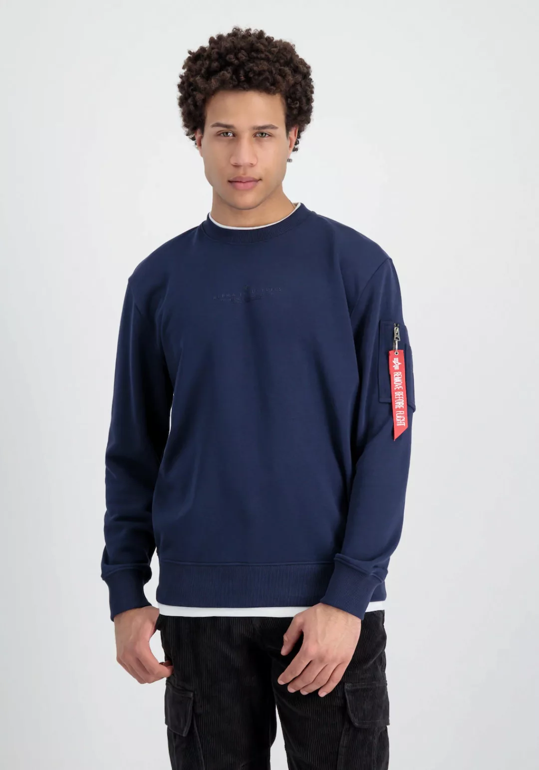 Alpha Industries Sweater "Alpha Industries Men - Sweatshirts Double Layer S günstig online kaufen