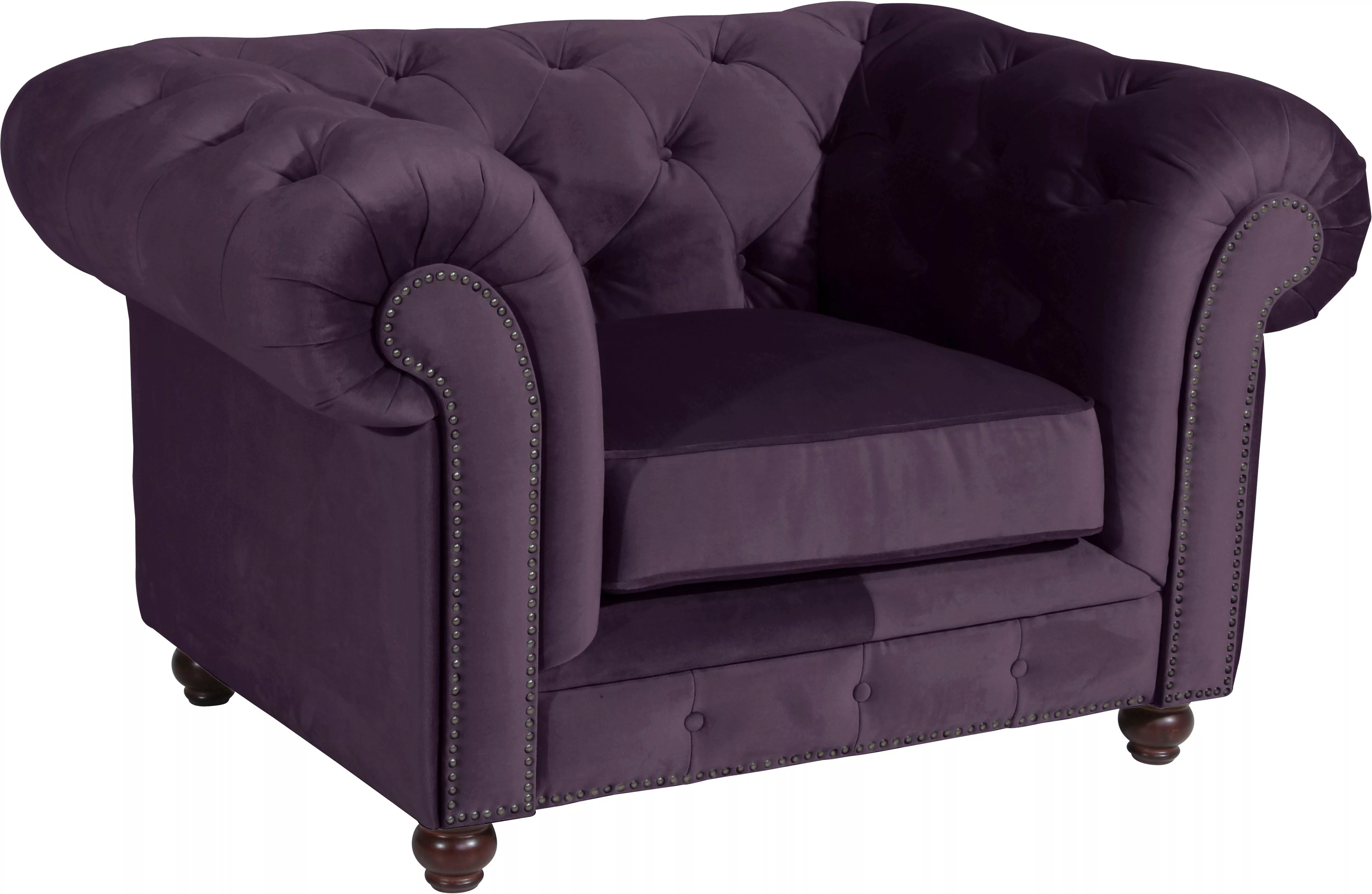 Max Winzer® Chesterfield-Sessel »Old England«, mit edler Knopfheftung günstig online kaufen