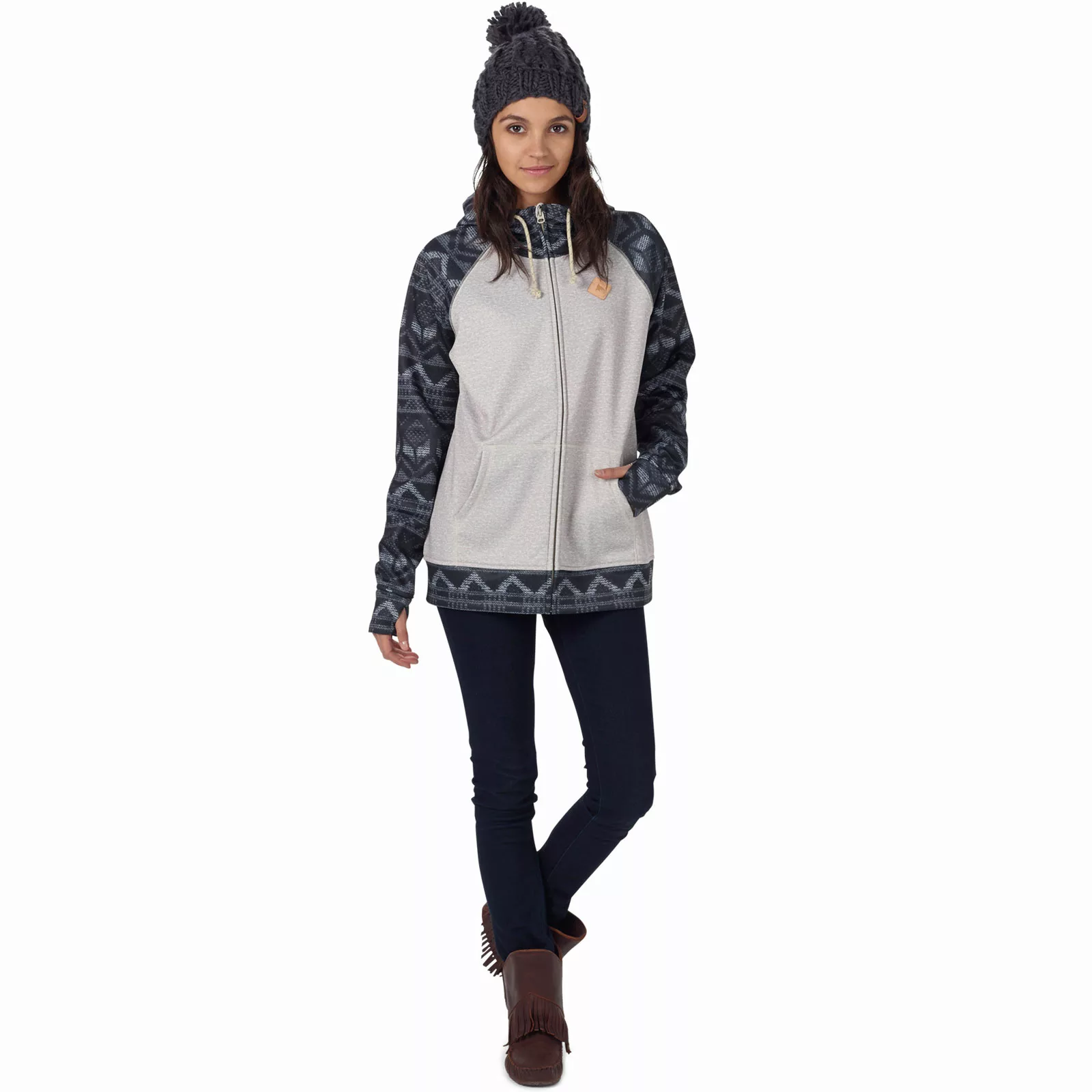 Burton Scoop Damen-Hoody Dove Heather günstig online kaufen