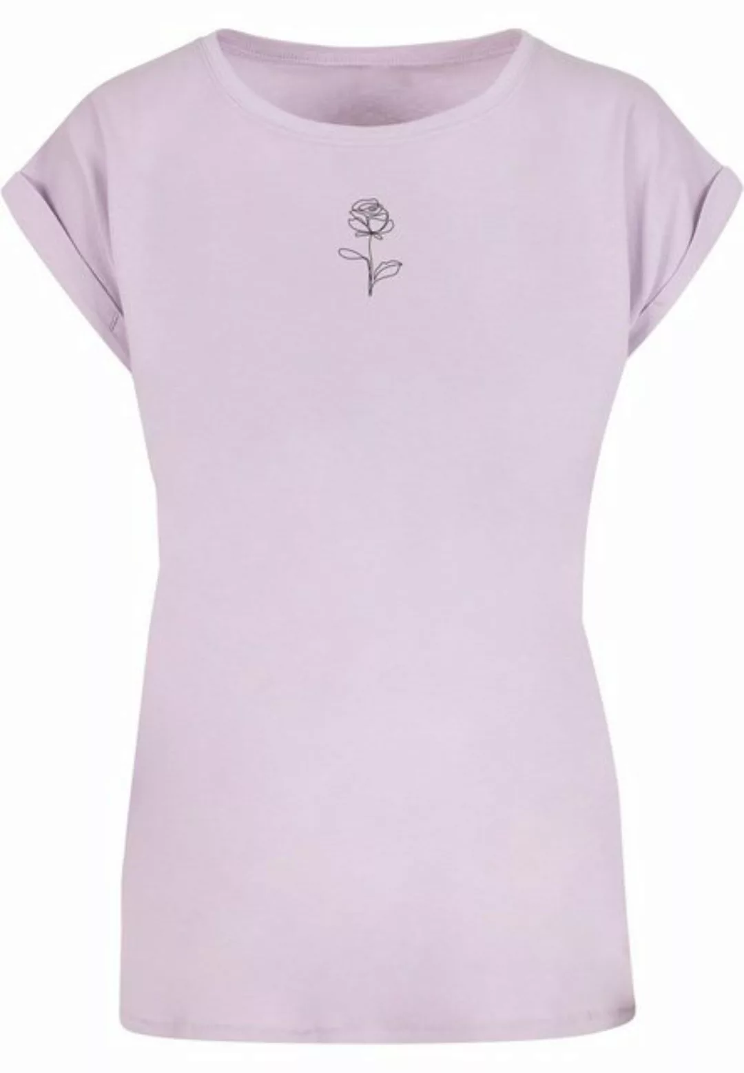 Merchcode T-Shirt Merchcode Damen Ladies Spring - Rose T-Shirt (1-tlg) günstig online kaufen
