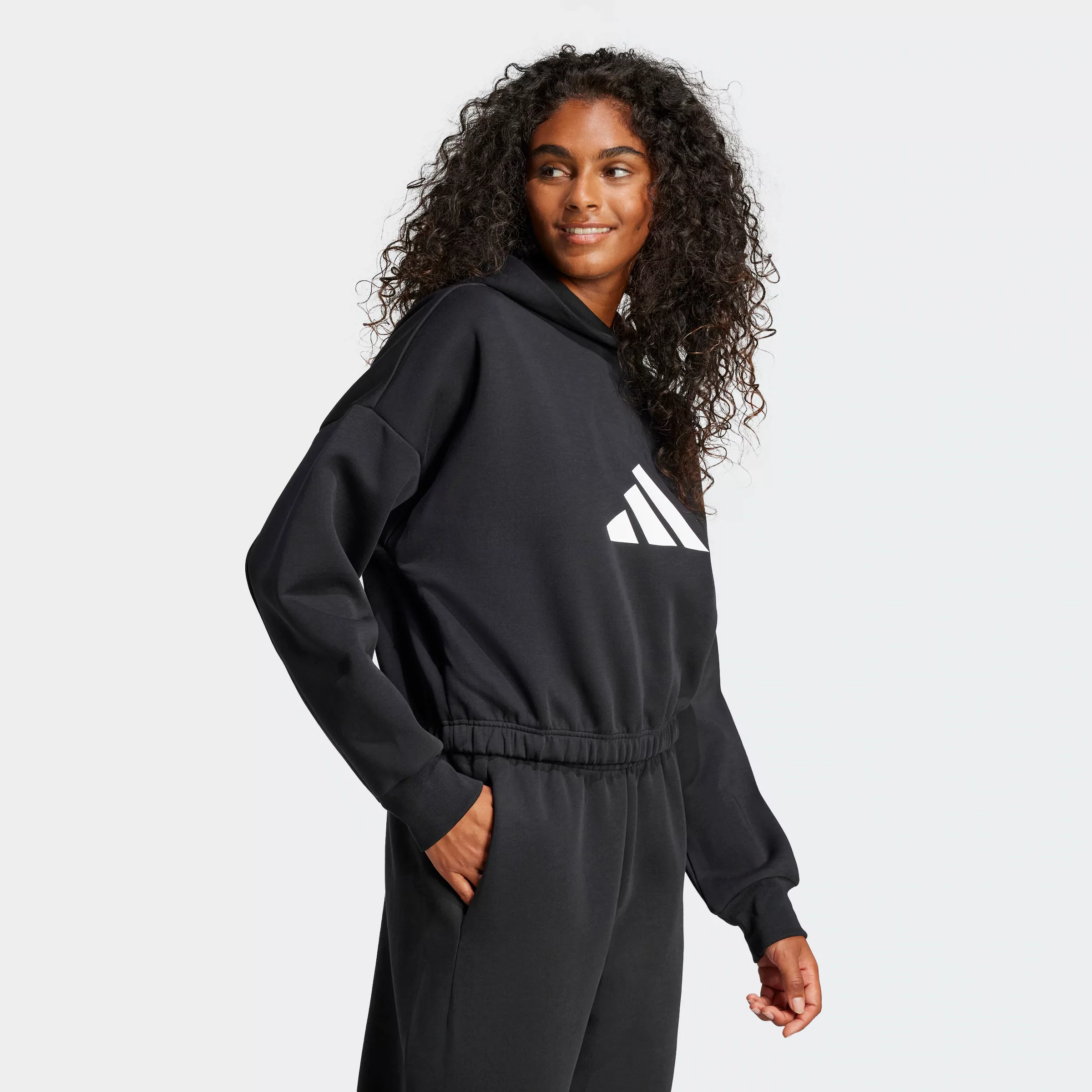 adidas Sportswear Kapuzensweatshirt "W FI 3B OH HD" günstig online kaufen