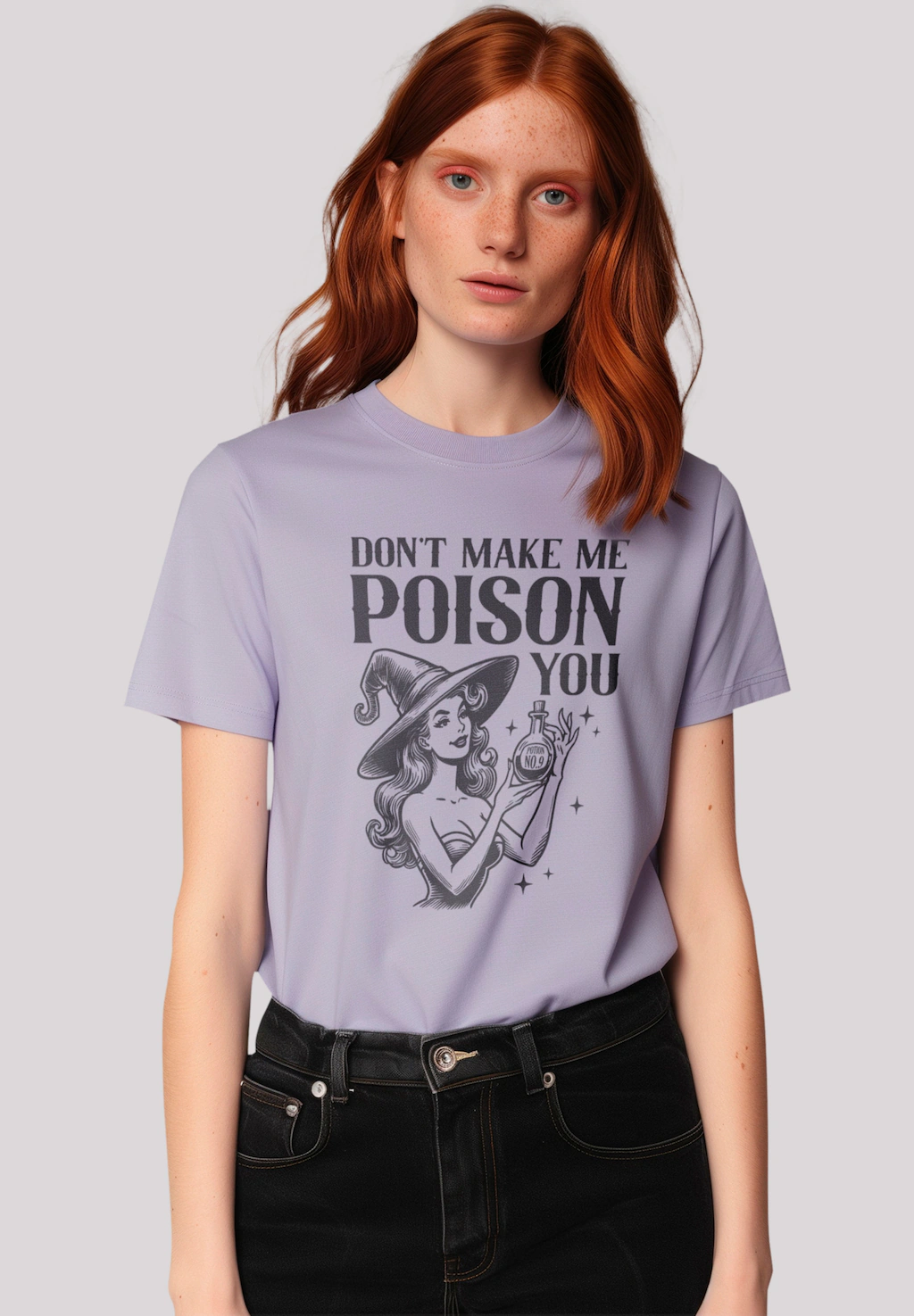 F4NT4STIC T-Shirt "Halloween Witch dont make me poison you", Premium Qualit günstig online kaufen