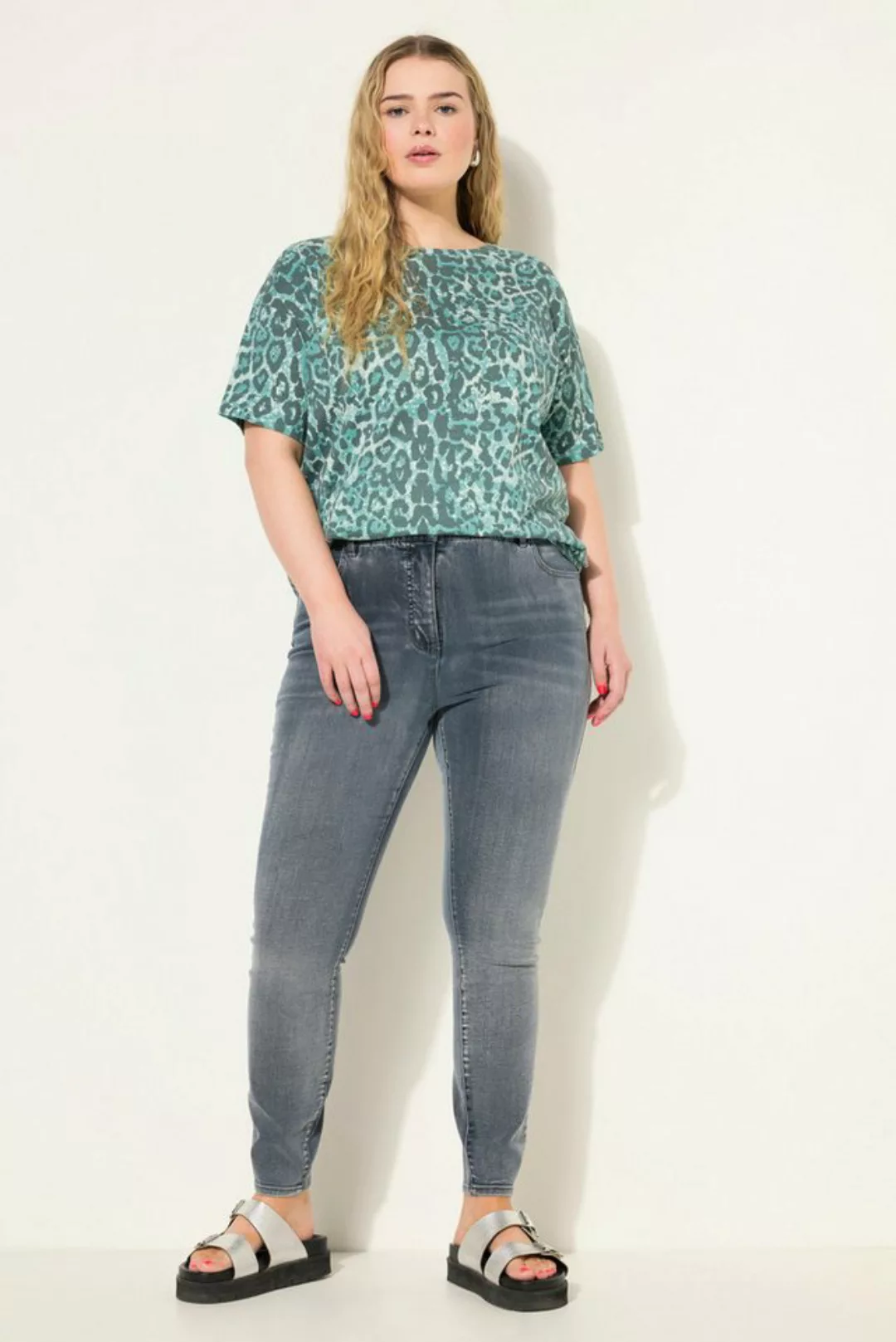 Studio Untold Regular-fit-Jeans Skinny-Jeans Slim Legs HighWaist 5-Pocket günstig online kaufen