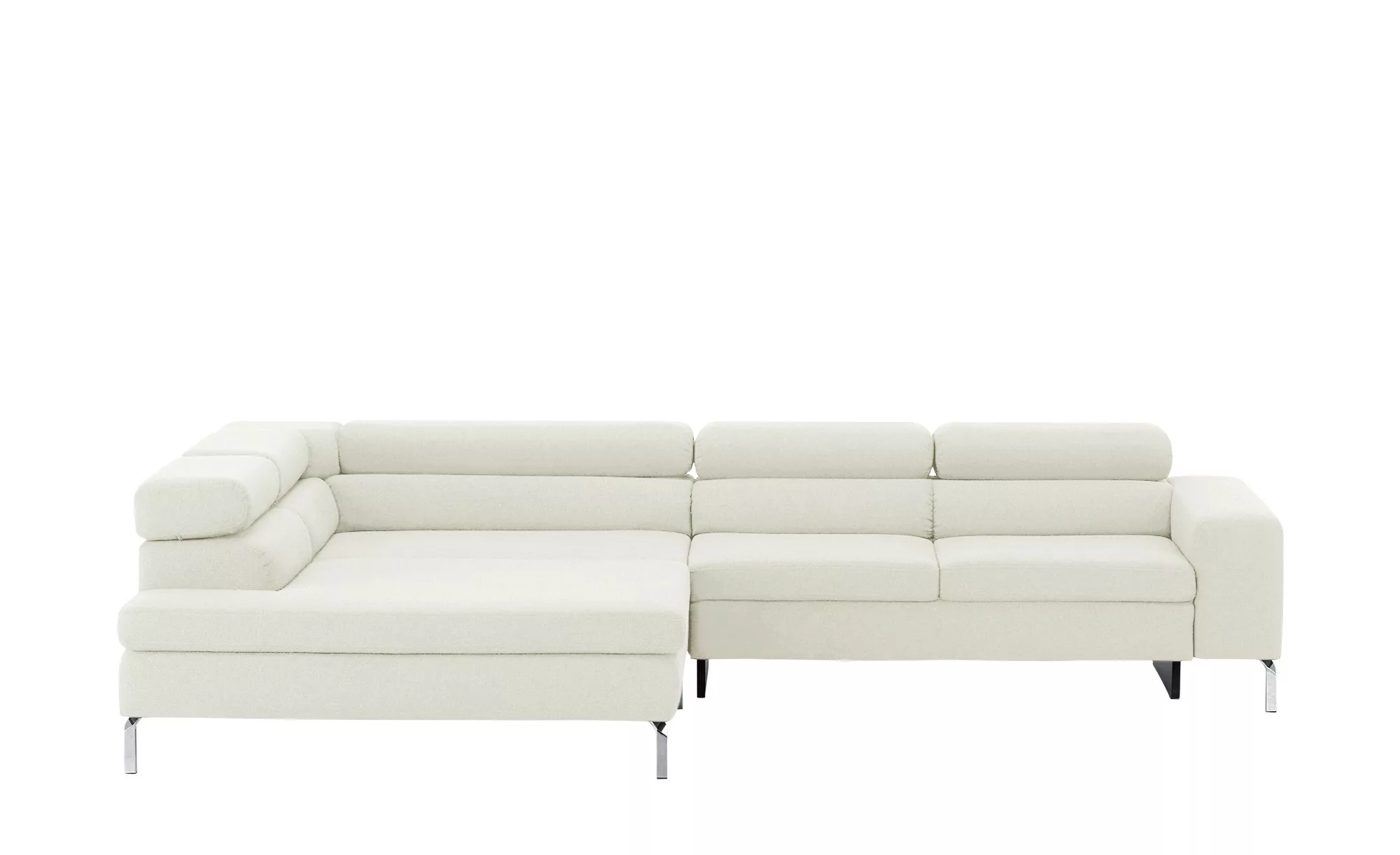 Gallery M Ecksofa  Felicia - weiß - 309 cm - 72 cm - 215 cm - Polstermöbel günstig online kaufen