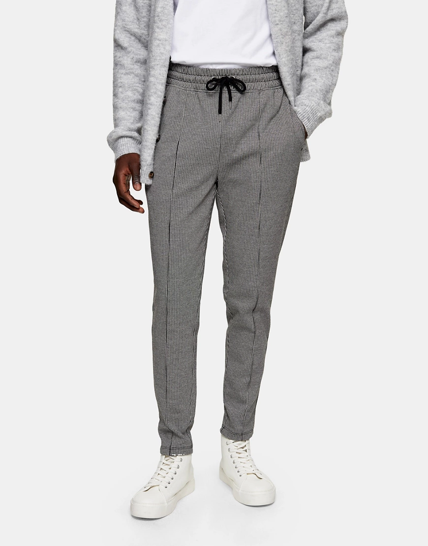 Topman – Jogginghose mit Bündchen in Grau günstig online kaufen