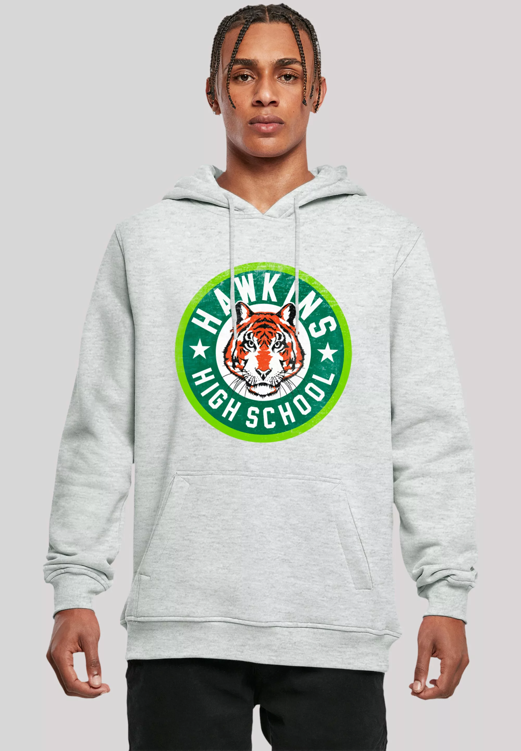 F4NT4STIC Kapuzenpullover "Stranger Things Hawkins Tiger Circle Netflix", P günstig online kaufen