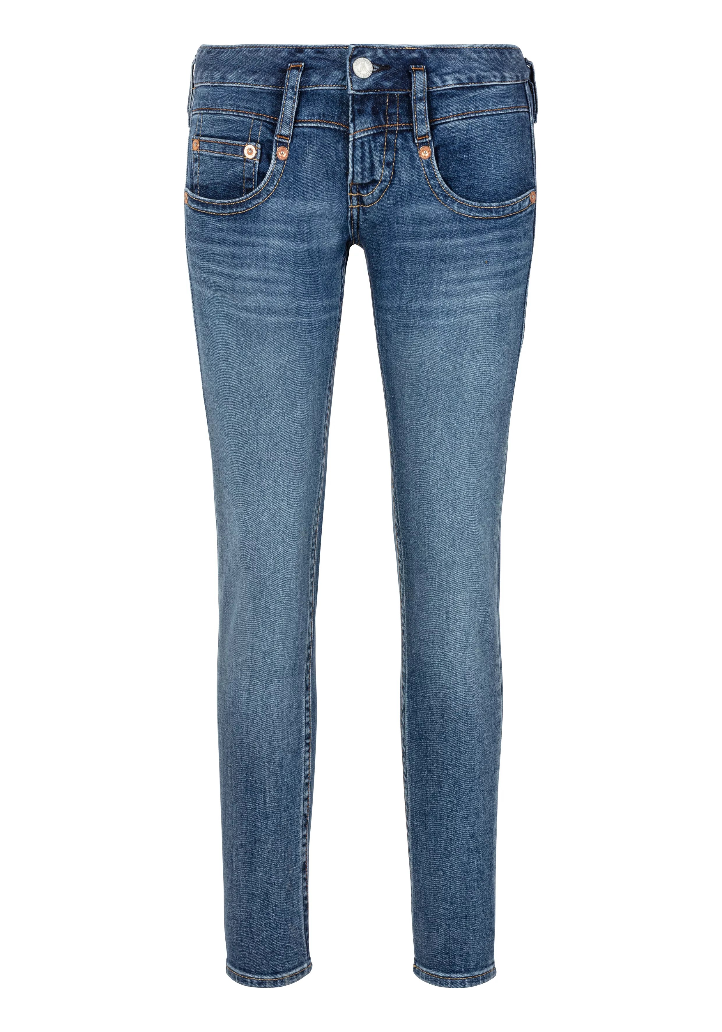 Herrlicher Slim-fit-Jeans "Pitch Slim Denim Stretch", mit niedriger Taille günstig online kaufen