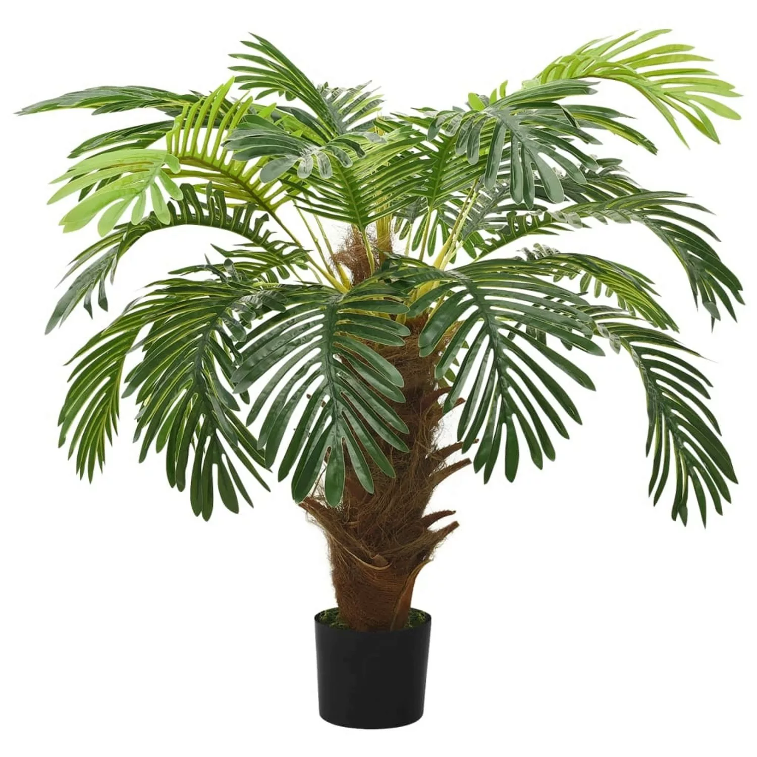 furnicato Künstliche Palme Cycas mit Topf 90 cm Grün günstig online kaufen